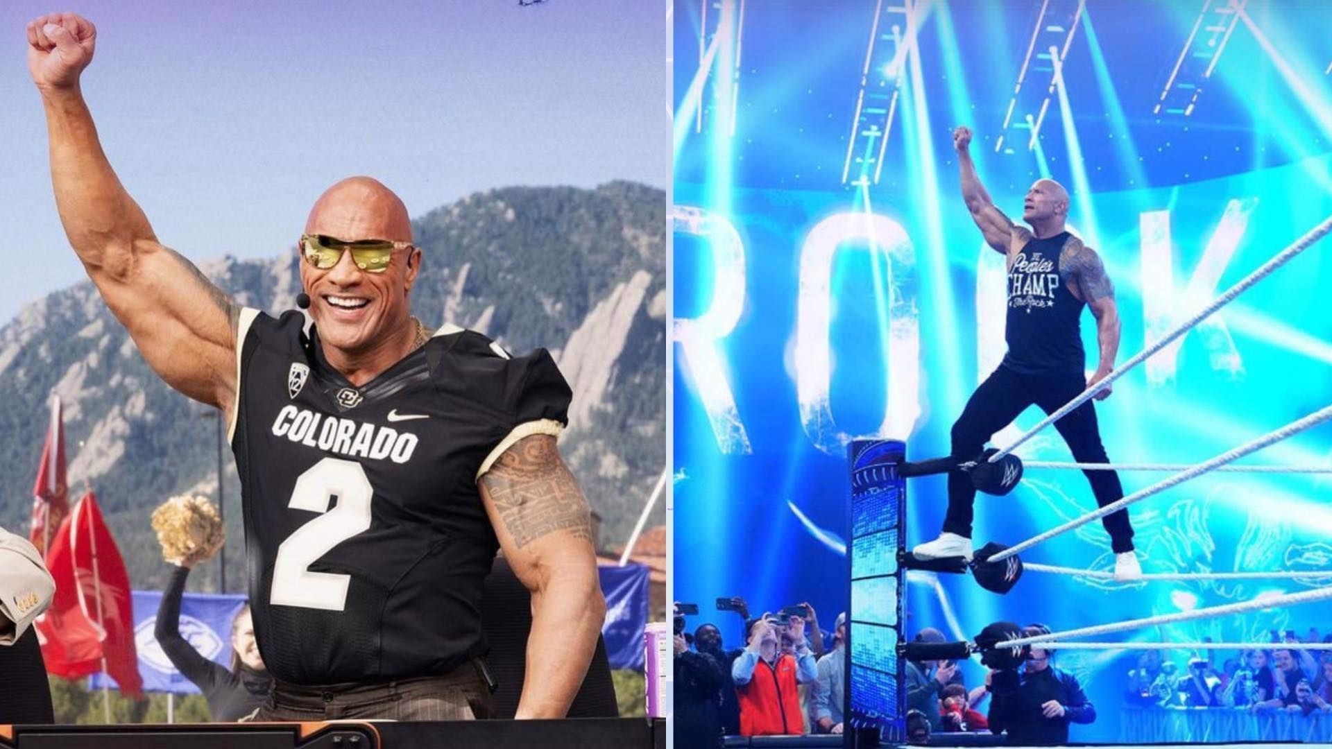 The Rock is a 10-time WWE Champion