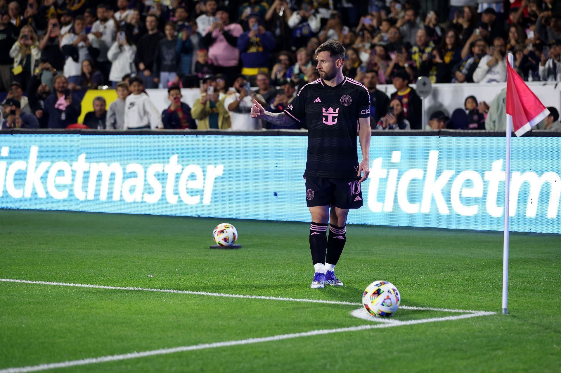 Lionel Messi in action for Inter Miami