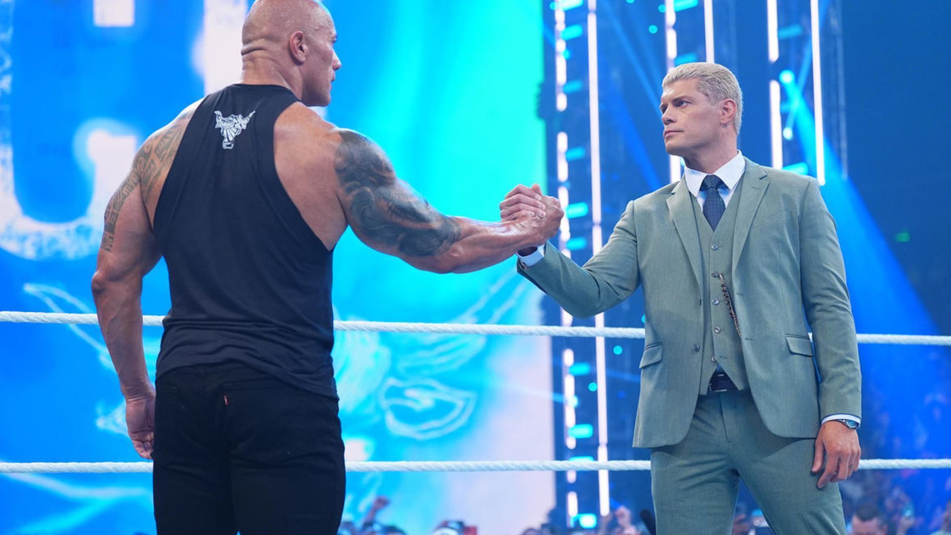 The Rock might challenge Roman Reigns at WrestleMania 40.