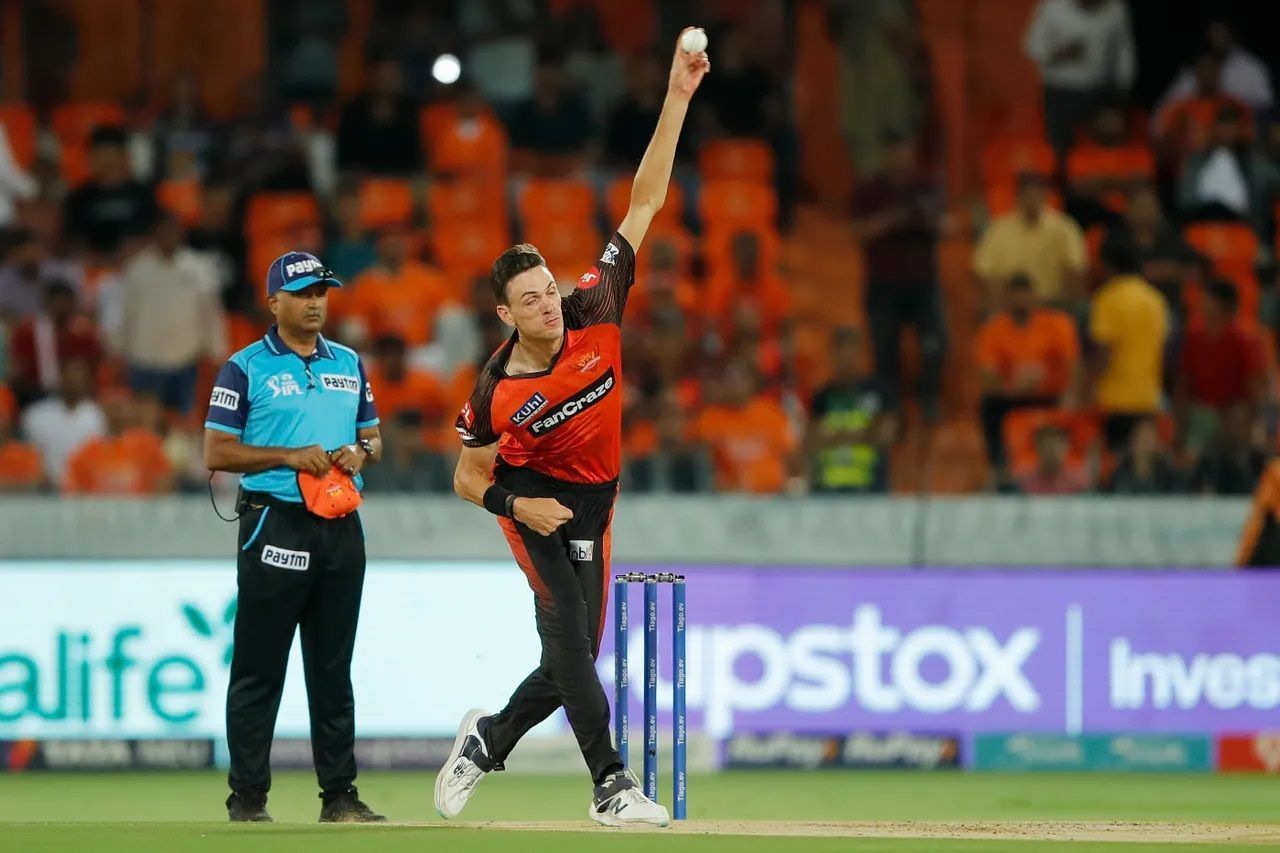 Marco Jansen played eight matches for SRH in IPL 2023. [P/C: iplt20.com]