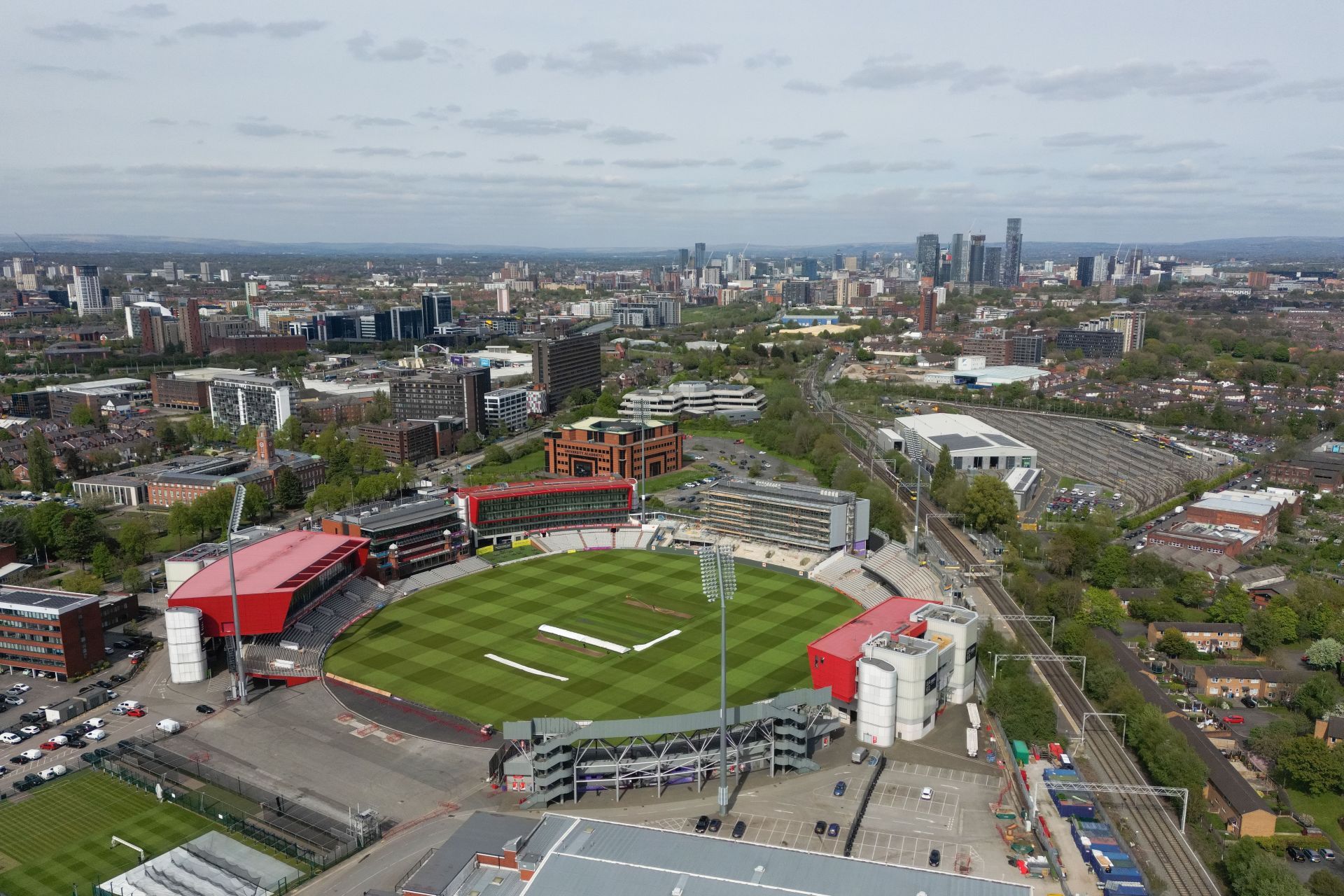 Views of Emirates Old Trafford Stadium