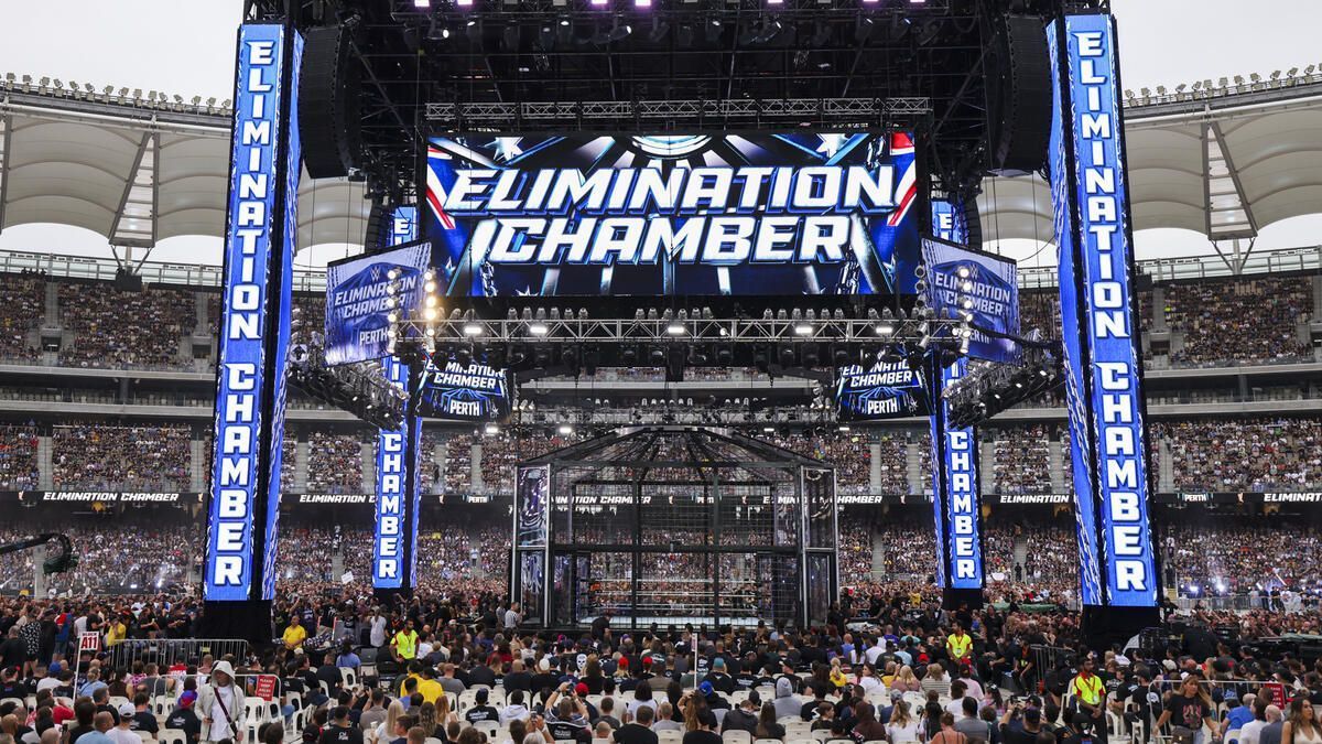 The Elimination Chamber Premium Live Event aired from Perth, Australia.