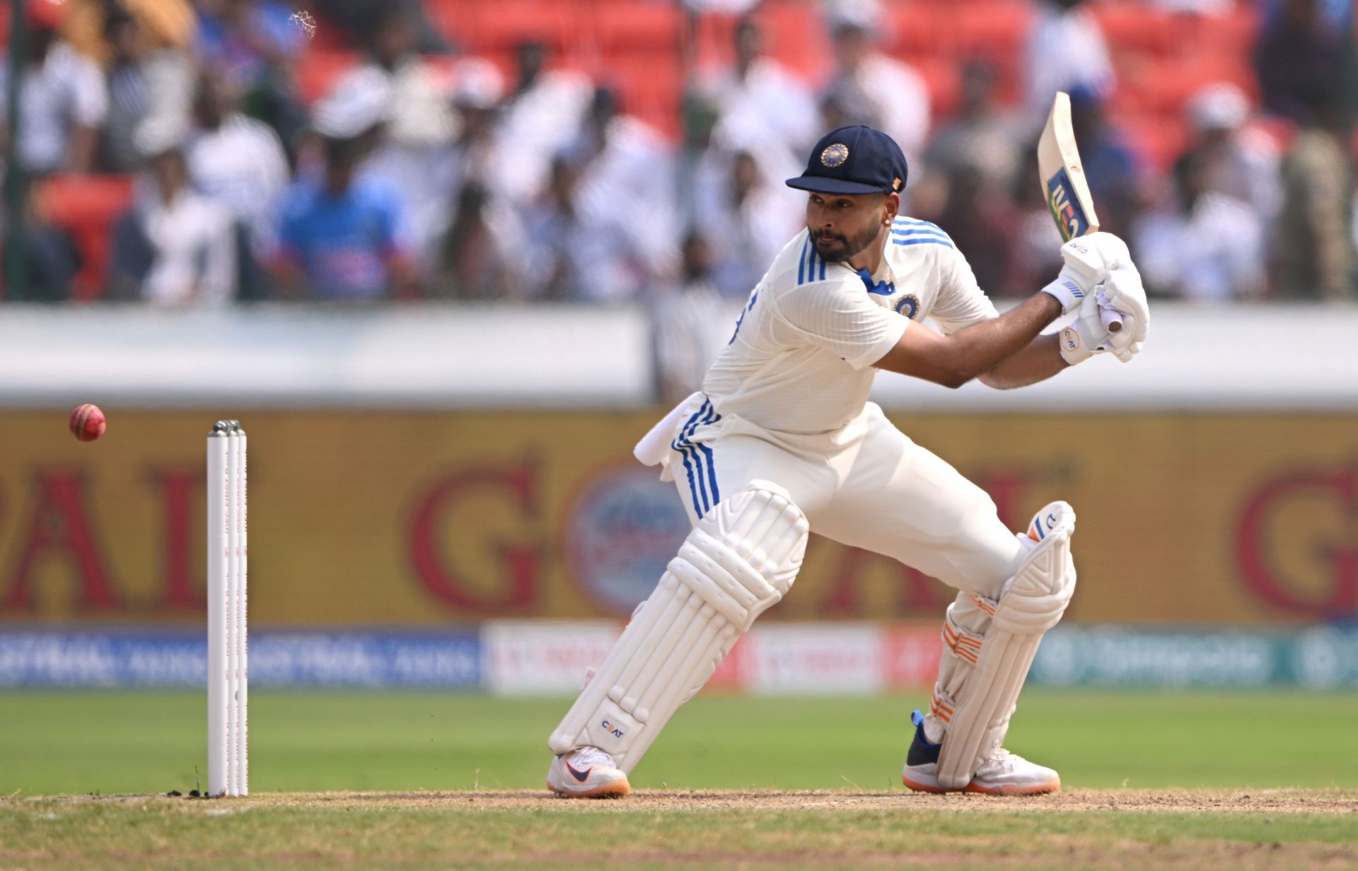 Shreyas Iyer is going through a lean patch in Test cricket. (Pic: Getty Images)