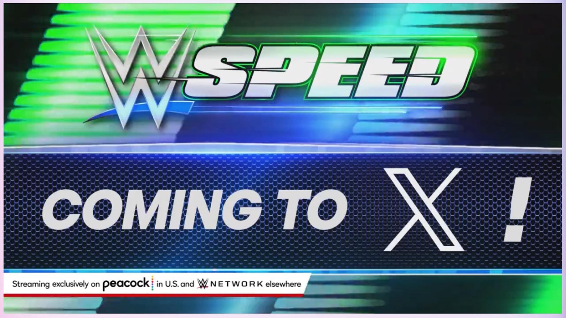 The first official teaser for WWE Speed dropped on social media at WrestleMania 40 Kickoff press event.