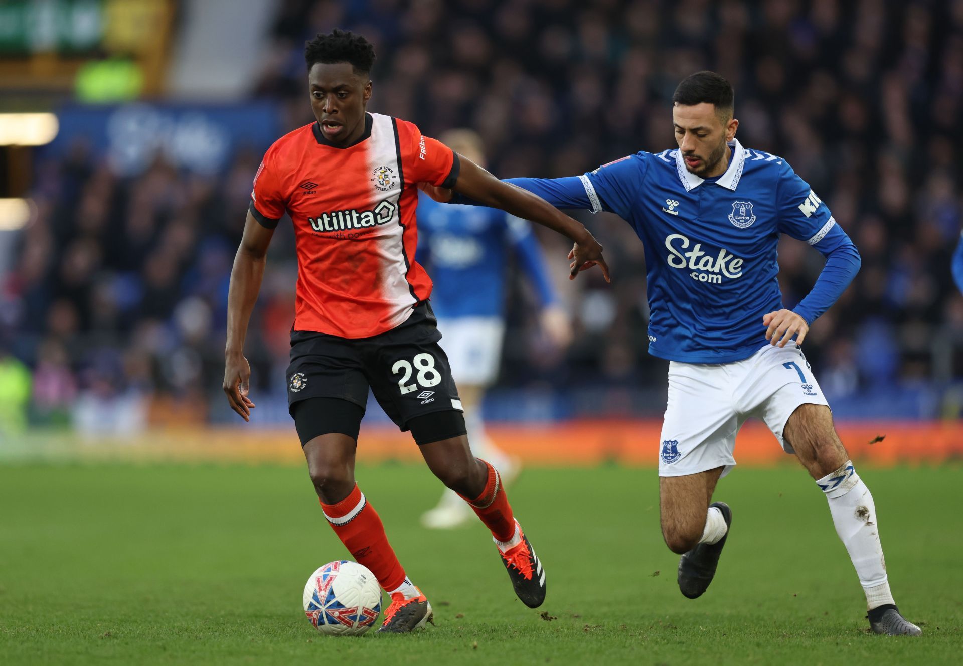 Albert Sambi Lokonga has been impressive on loan at Kenilworth Road.