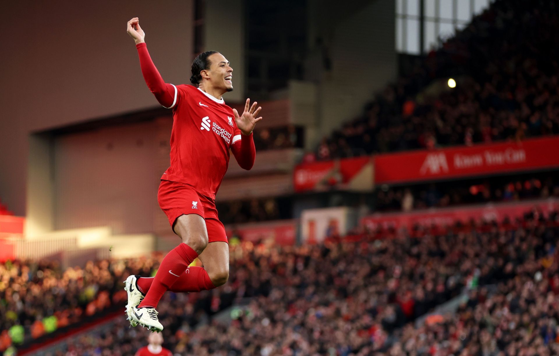 Virgil van Dijk has flourished at Anfield.