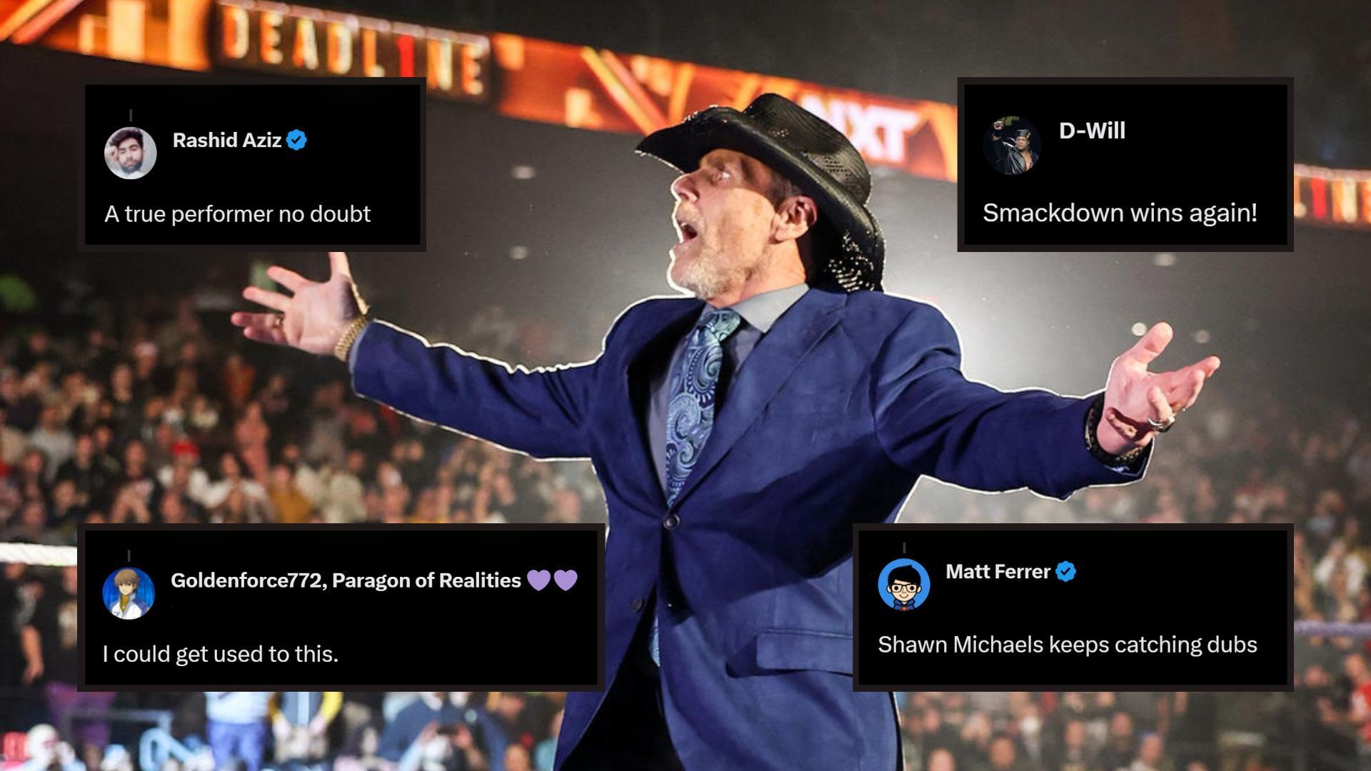 Shawn Michaels at NXT Deadline 2023!