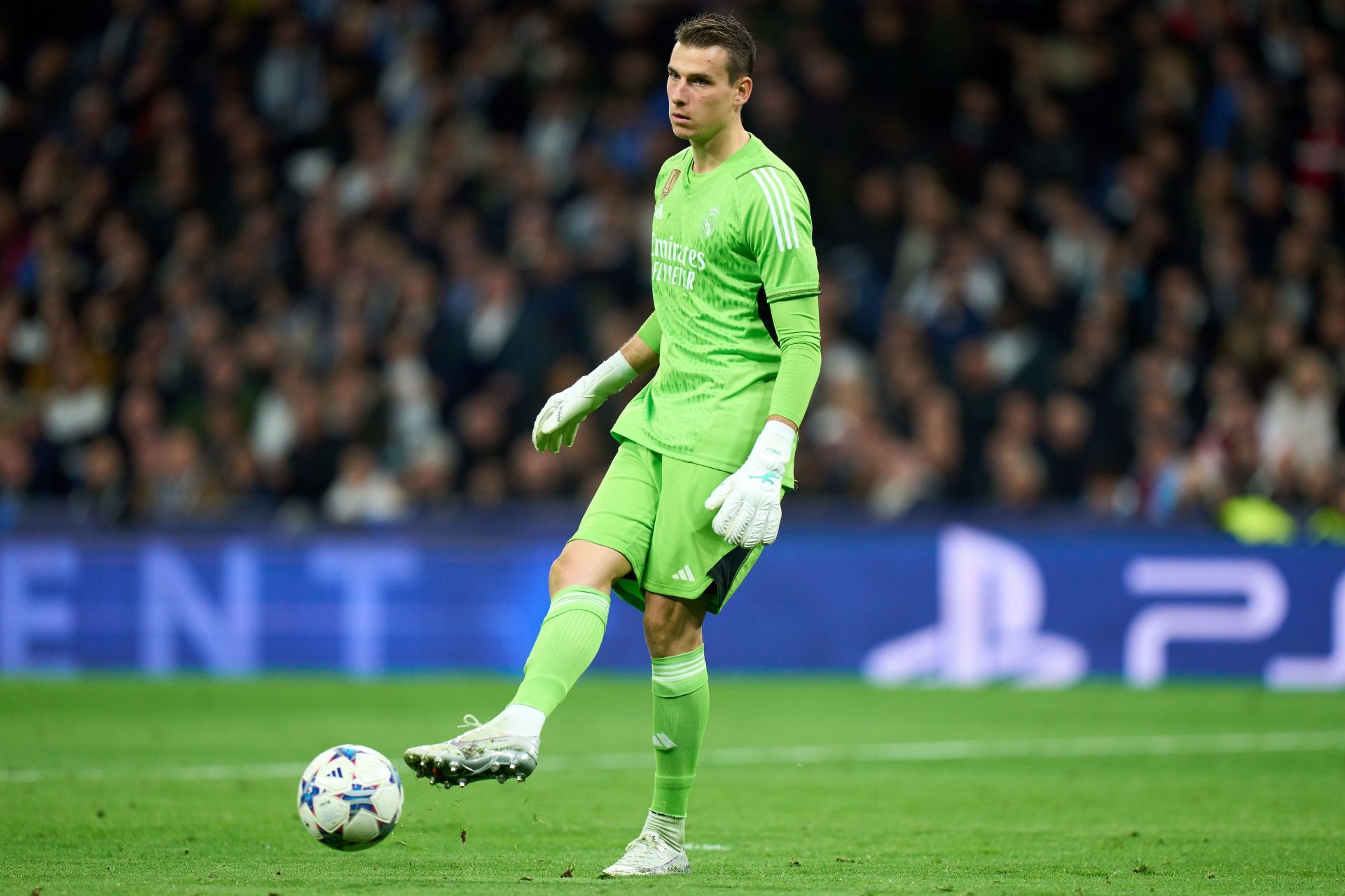 Andry Lunin’s future at the Santiago Bernabeu remains up in the air.