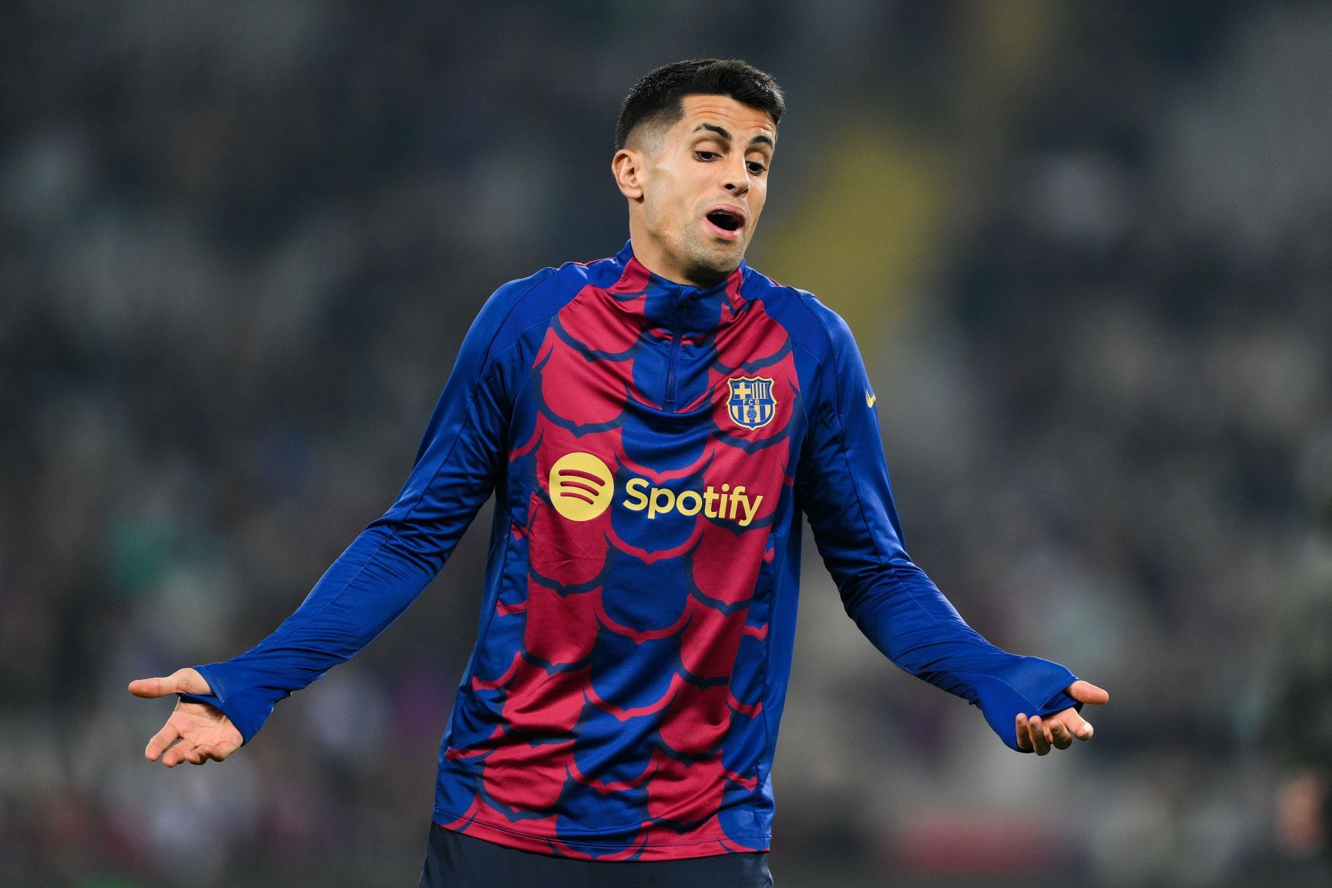 Joao Cancelo is expected to stay at the Camp Nou beyond the season.