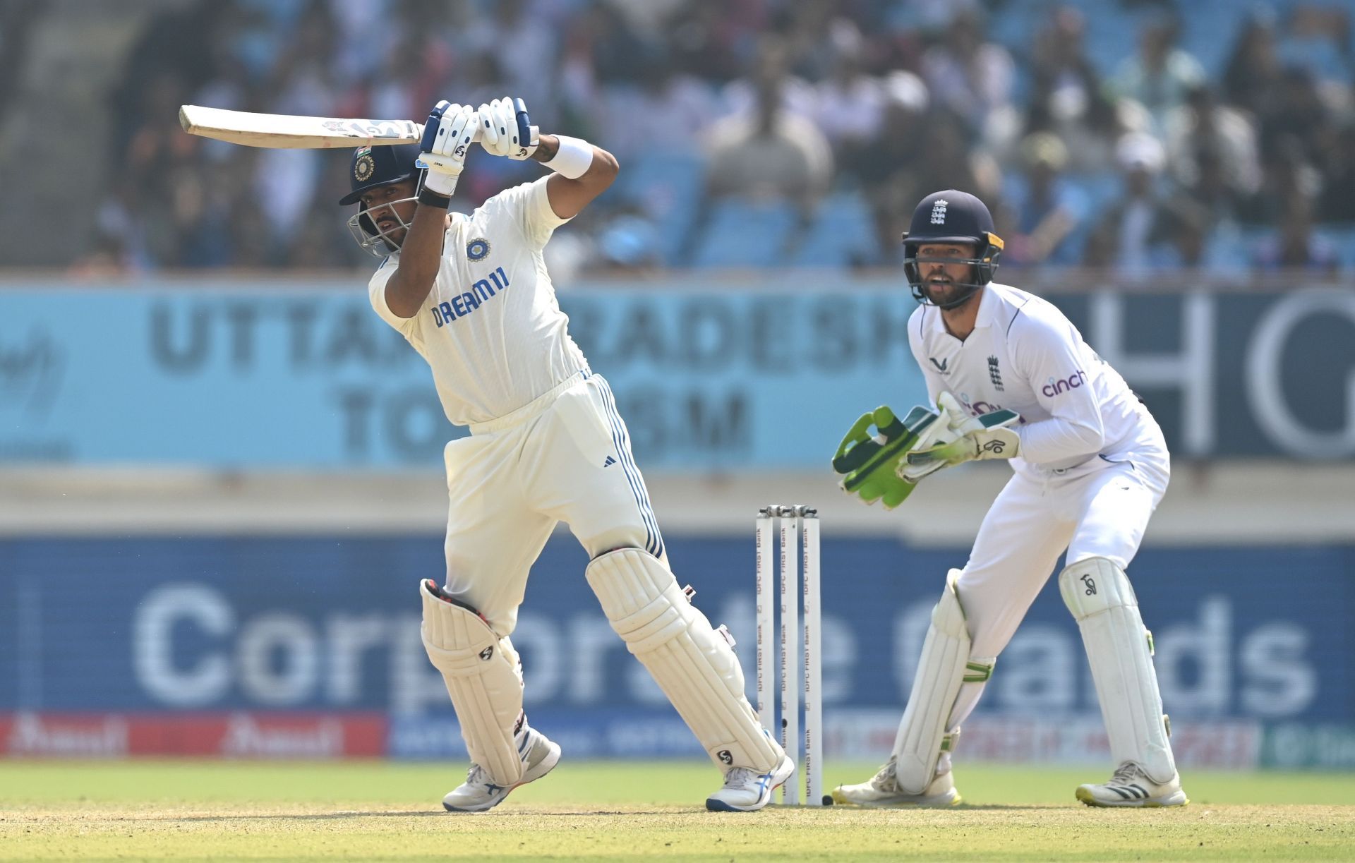 India v England - 3rd Test Match: Day Two