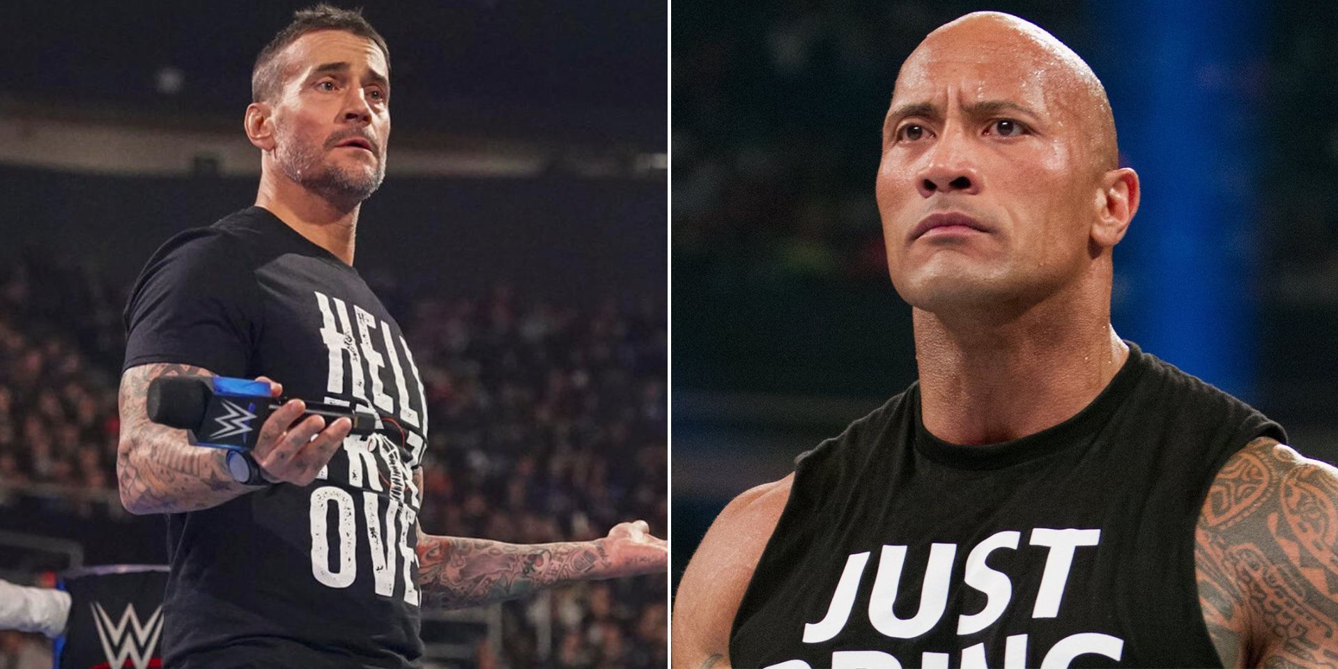 CM Punk took a shot at The Rock