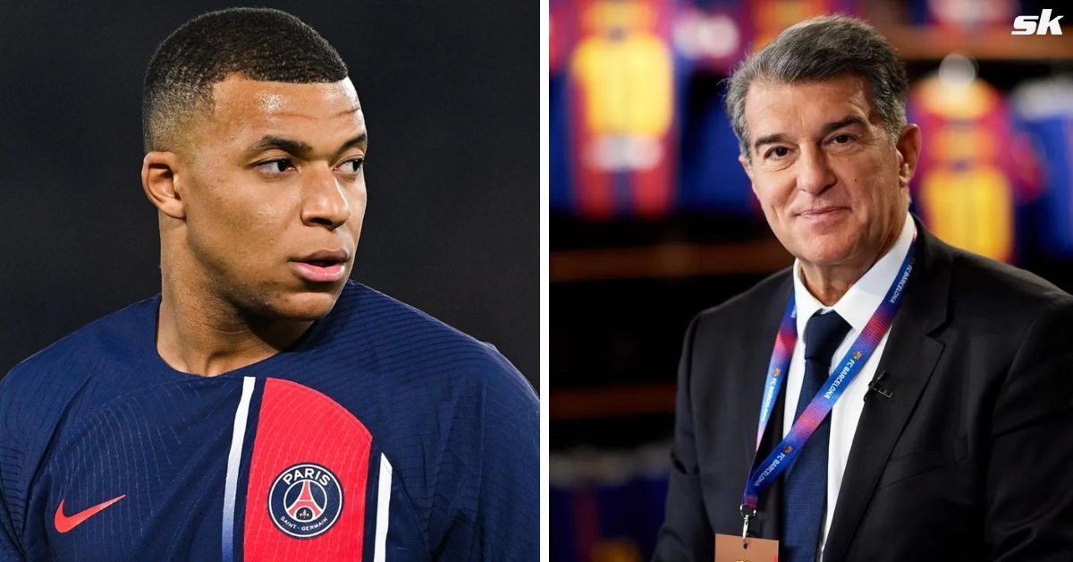 Kylian Mbappe and Joan Loparta