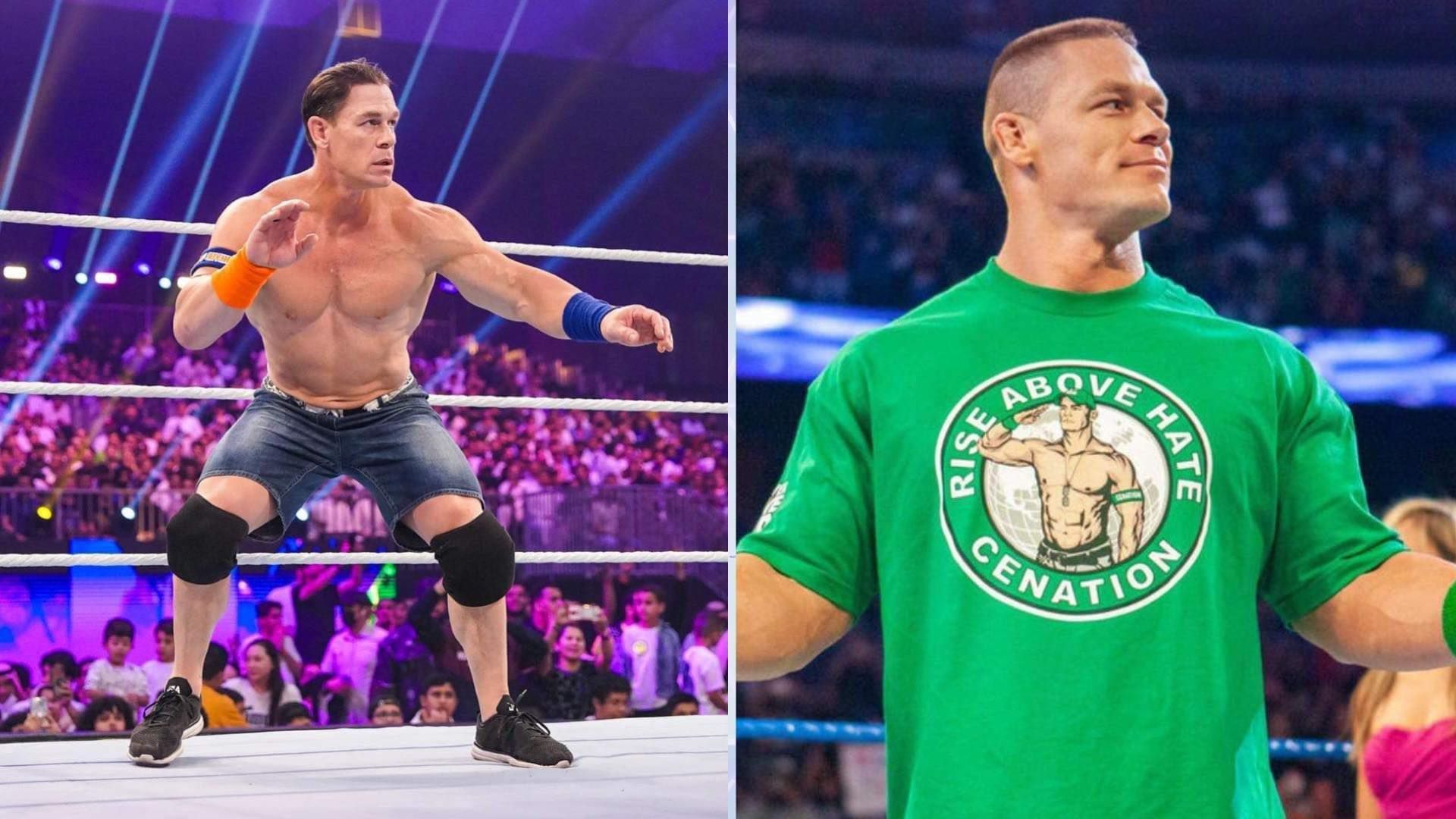 John Cena is a 16-time World Champion in WWE.