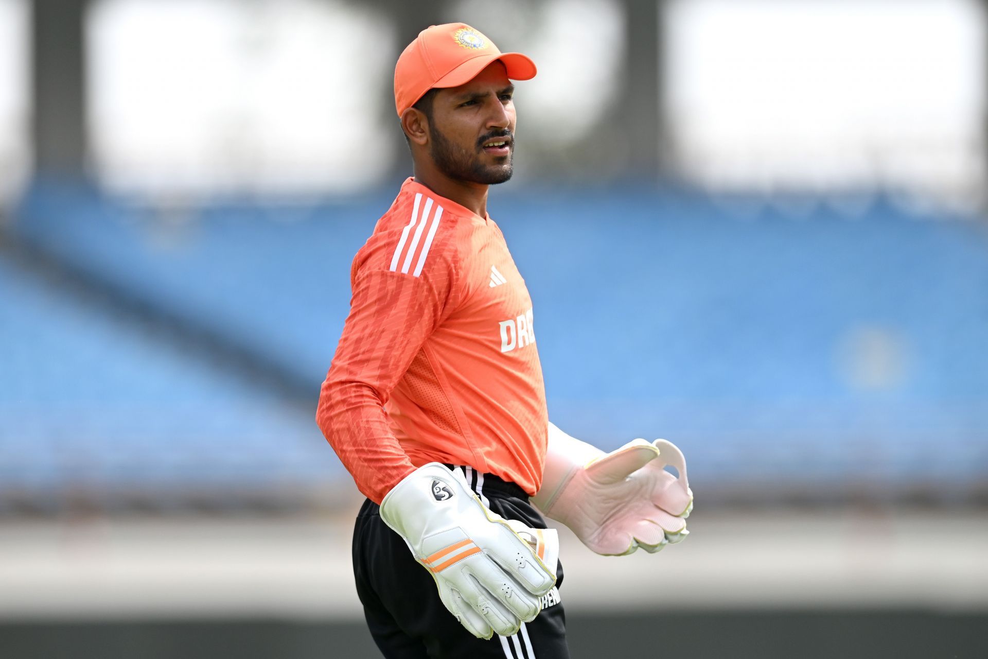 Dhruv Jurel has been handed his Test debut in Rajkot. (Pic: Getty Images)