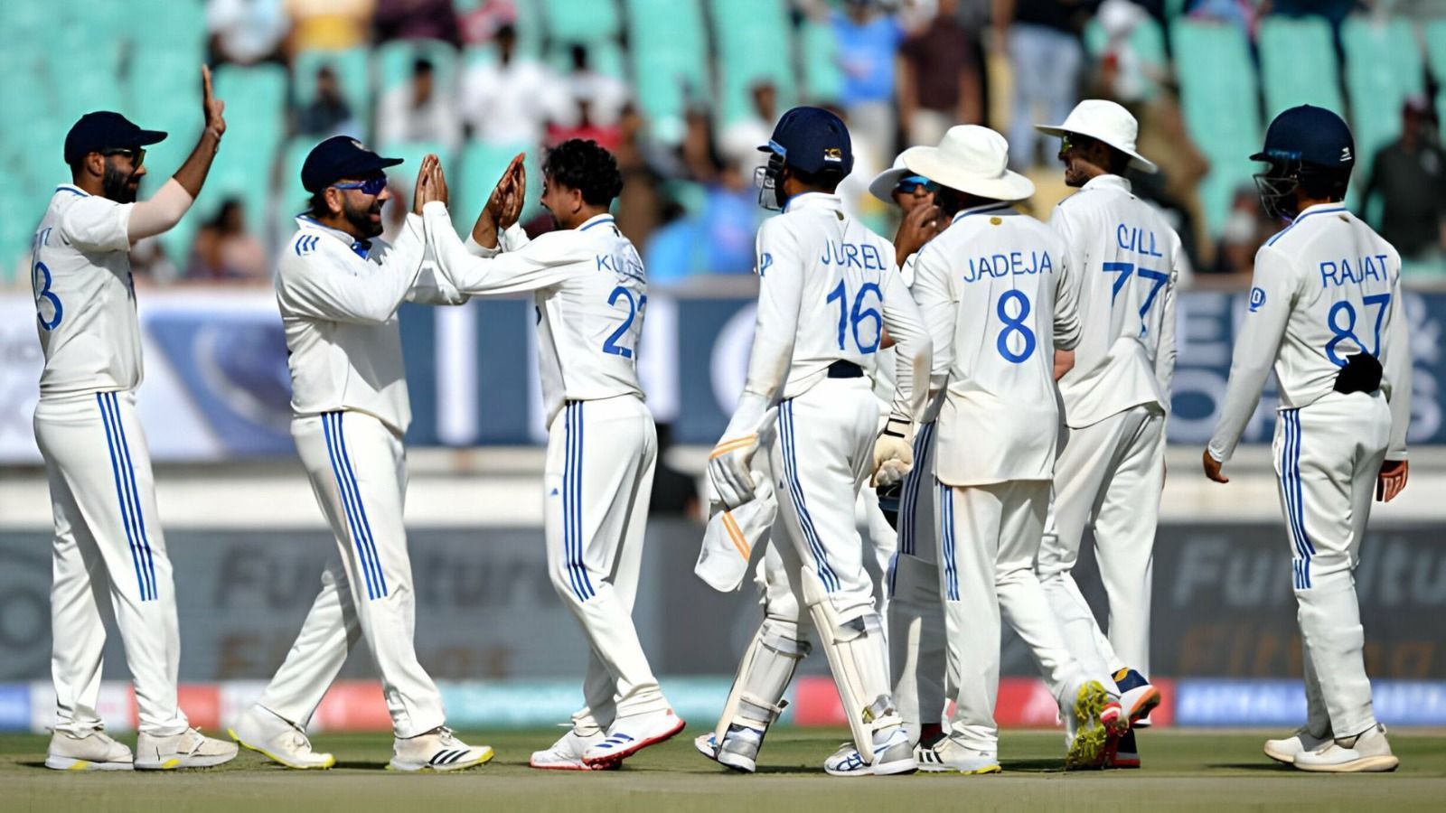India registered their biggest Test win in terms of runs (434)&nbsp;in&nbsp;Rajkot