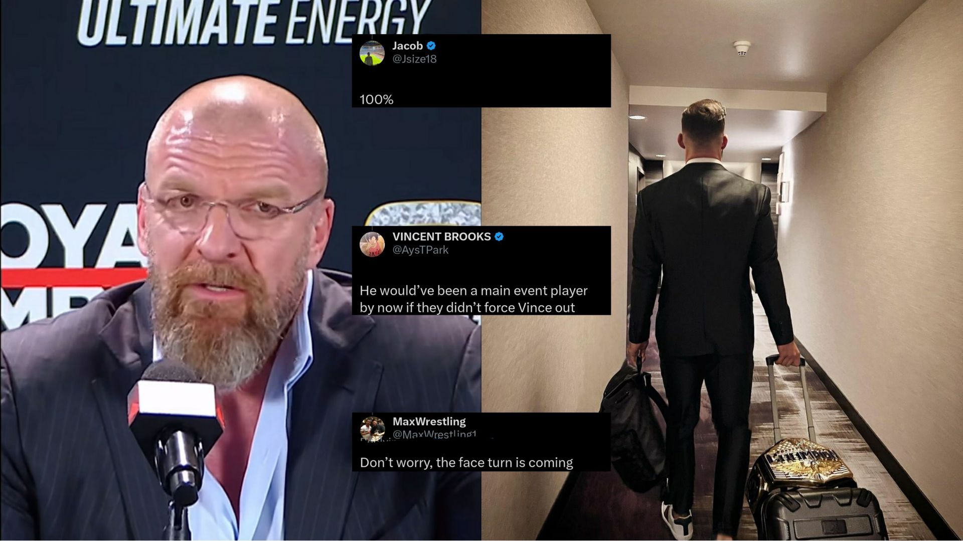 Triple H is the WWE Chief Content Officer!