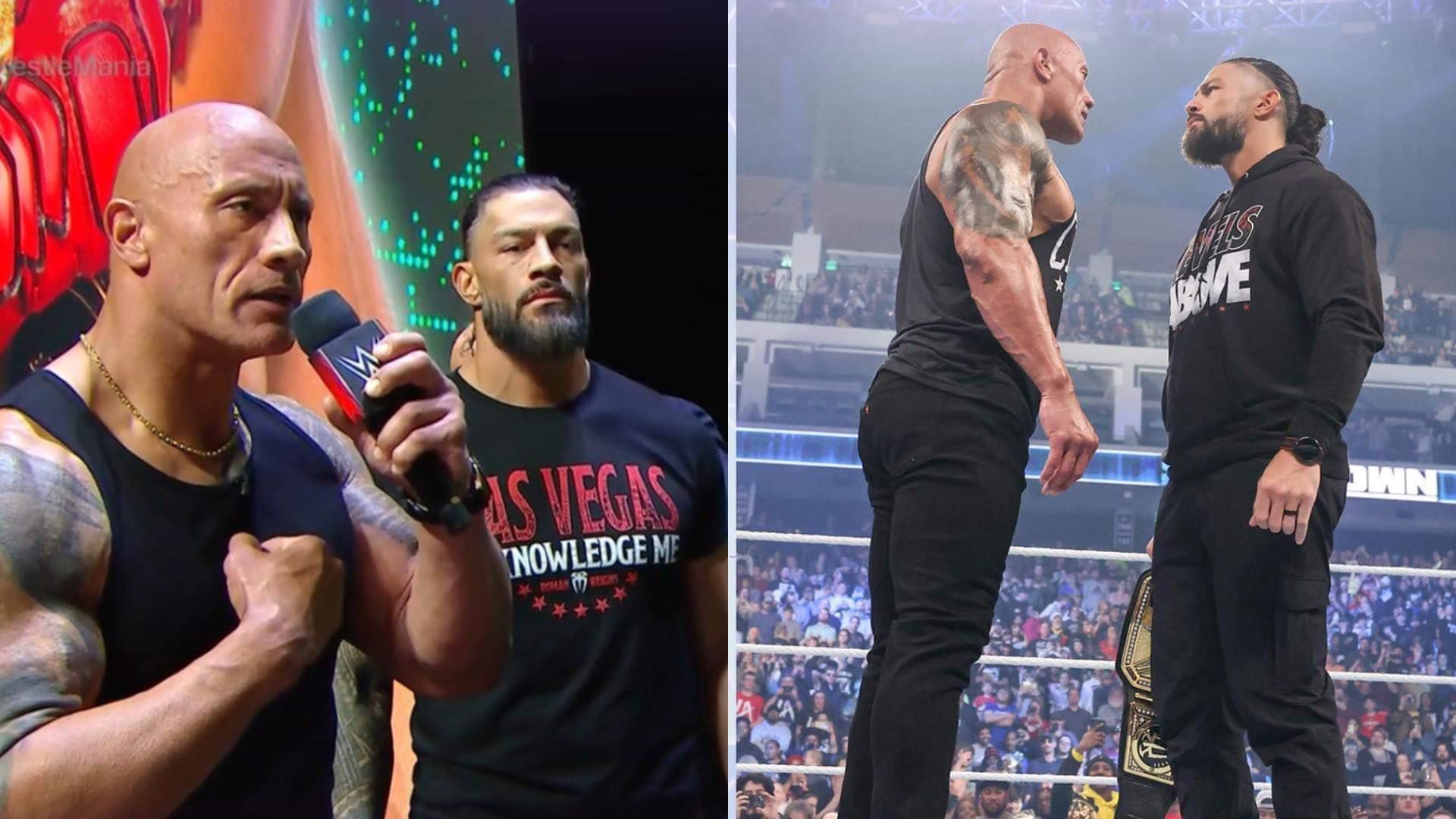 The Rock is siding with Roman Reigns ahead of WrestleMania 40