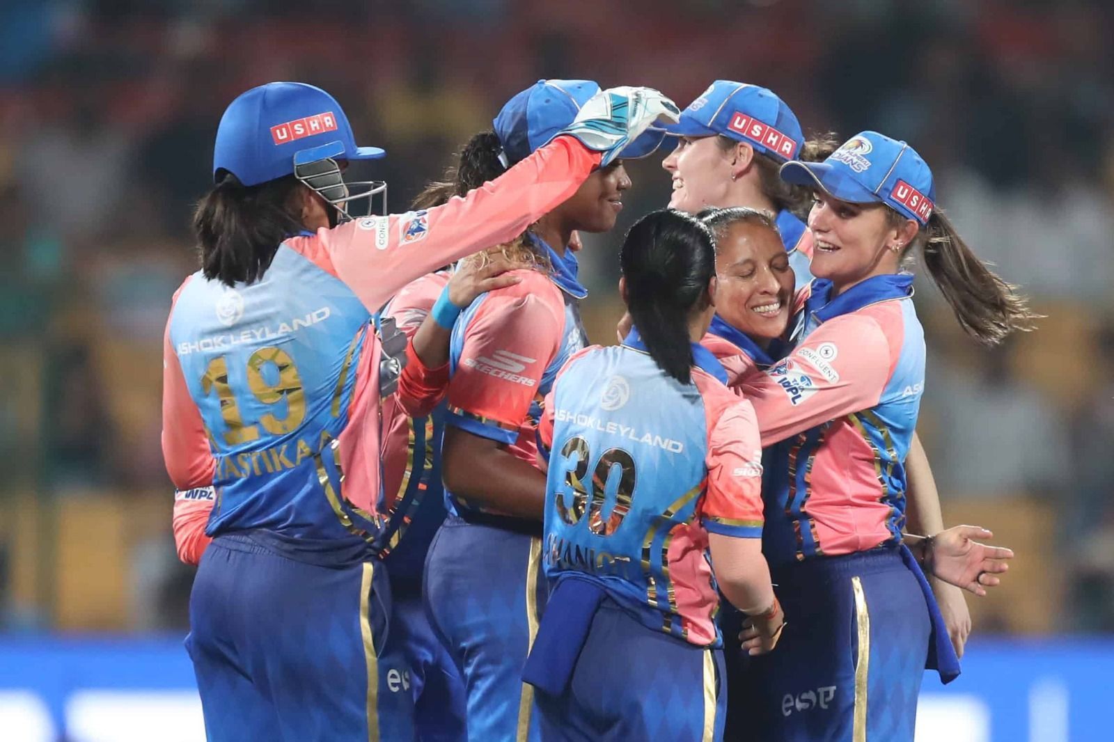 The Mumbai Indians are unbeaten in WPL 2024 so far [PC: wplt20.com]