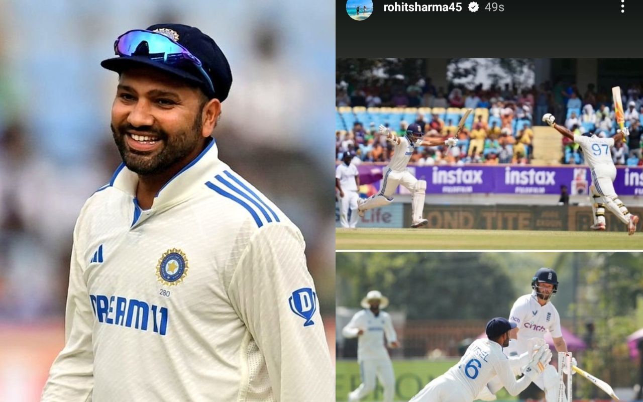 (Photo Courtesy: Rohit Sharma Instagram)                     