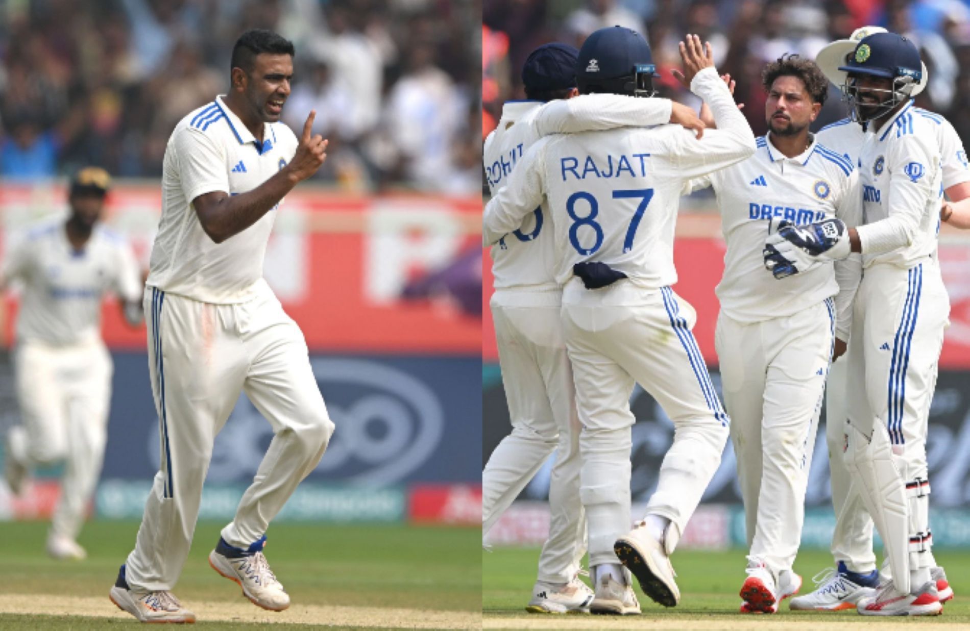 The spin duo played vital roles in helping India level the series