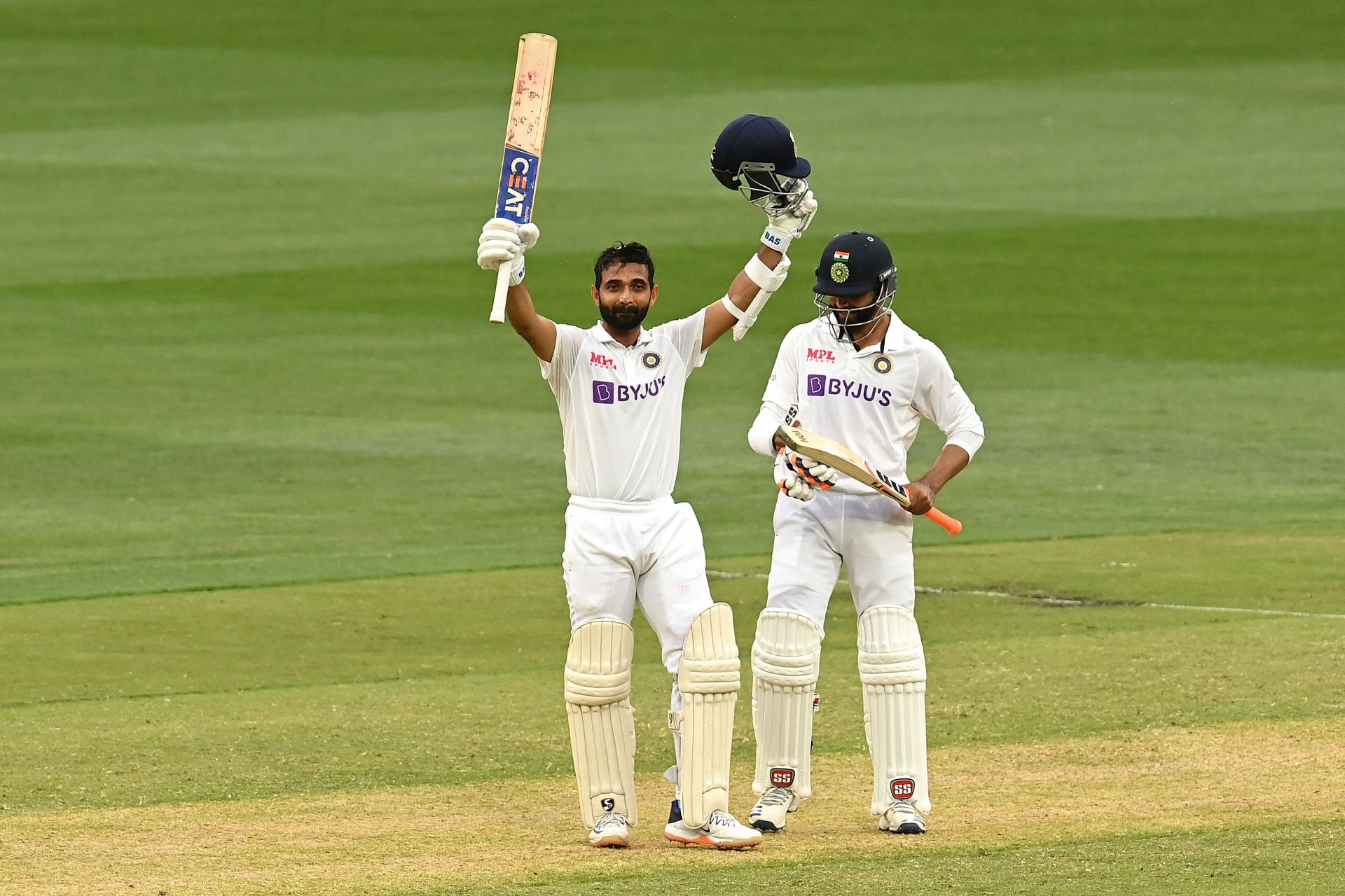 Ajinkya Rahane celebrates his ton in the 2020-21 MCG Test. (Pic: Getty Images)