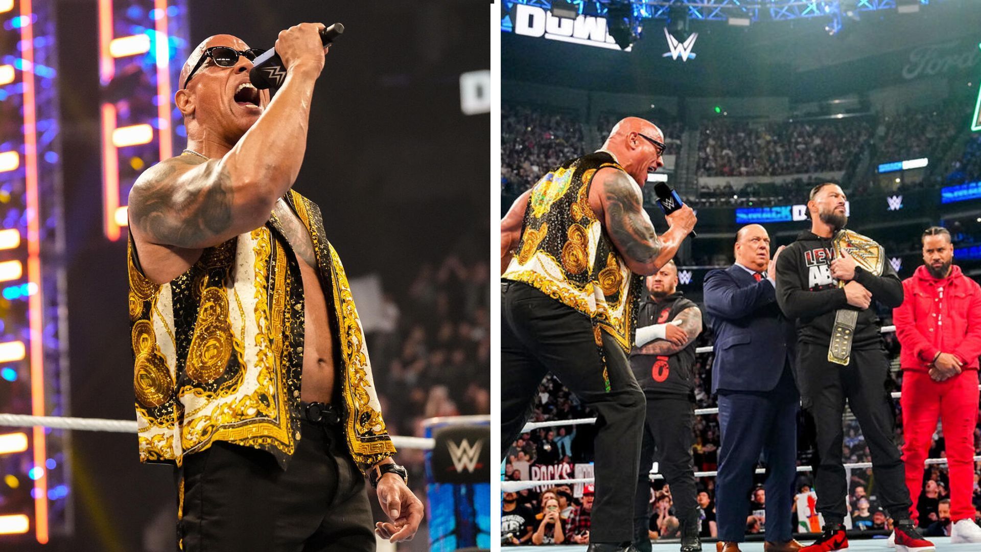 The Rock delivered a fiery promo last week on WWE SmackDown