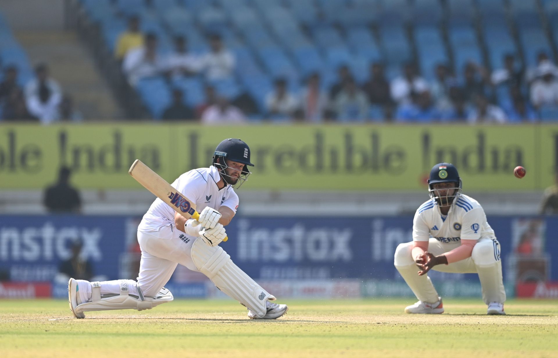 Ben Duckett&#039;s unbeaten 133 off 118 deliveries put India on the back foot. [P/C: Getty]