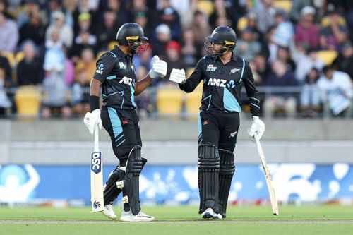 Rachin Ravindra and Devon Conway. (Credits: Getty)