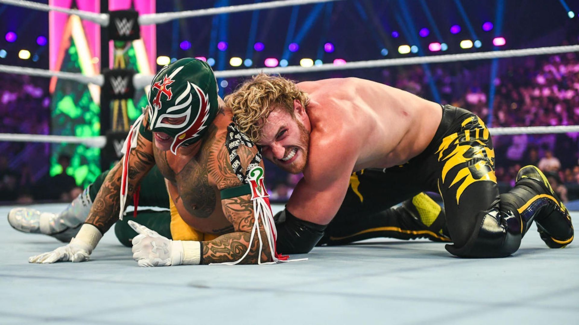 Logan Paul defeated Rey Mysterio at Crown Jewel 2023 to become the United States Champion