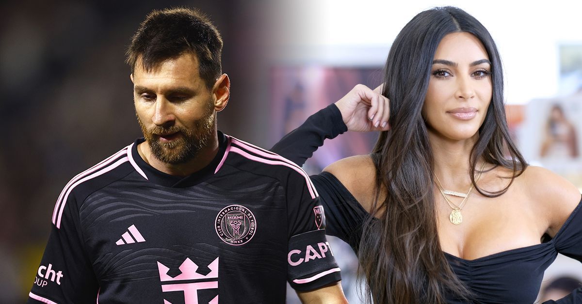 Lionel Messi and Kim Kardashian    