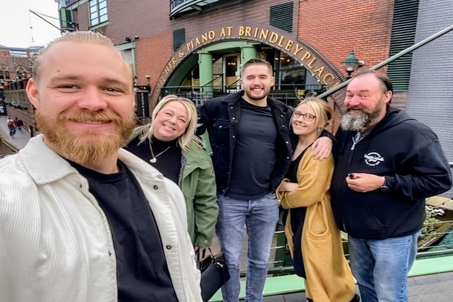 Tyler Bate Family.