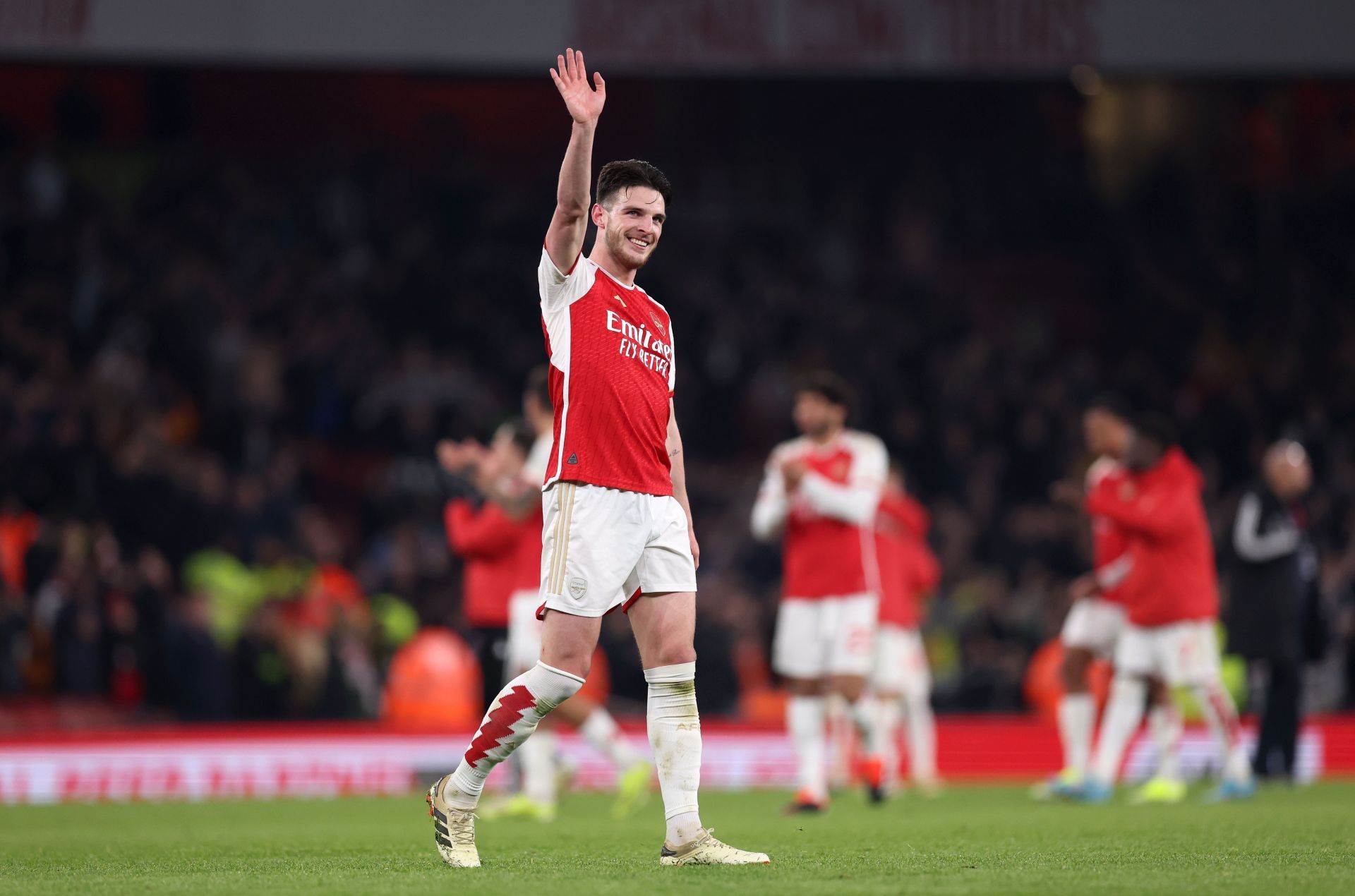 Declan Rice has hit the ground running at the Emirates.