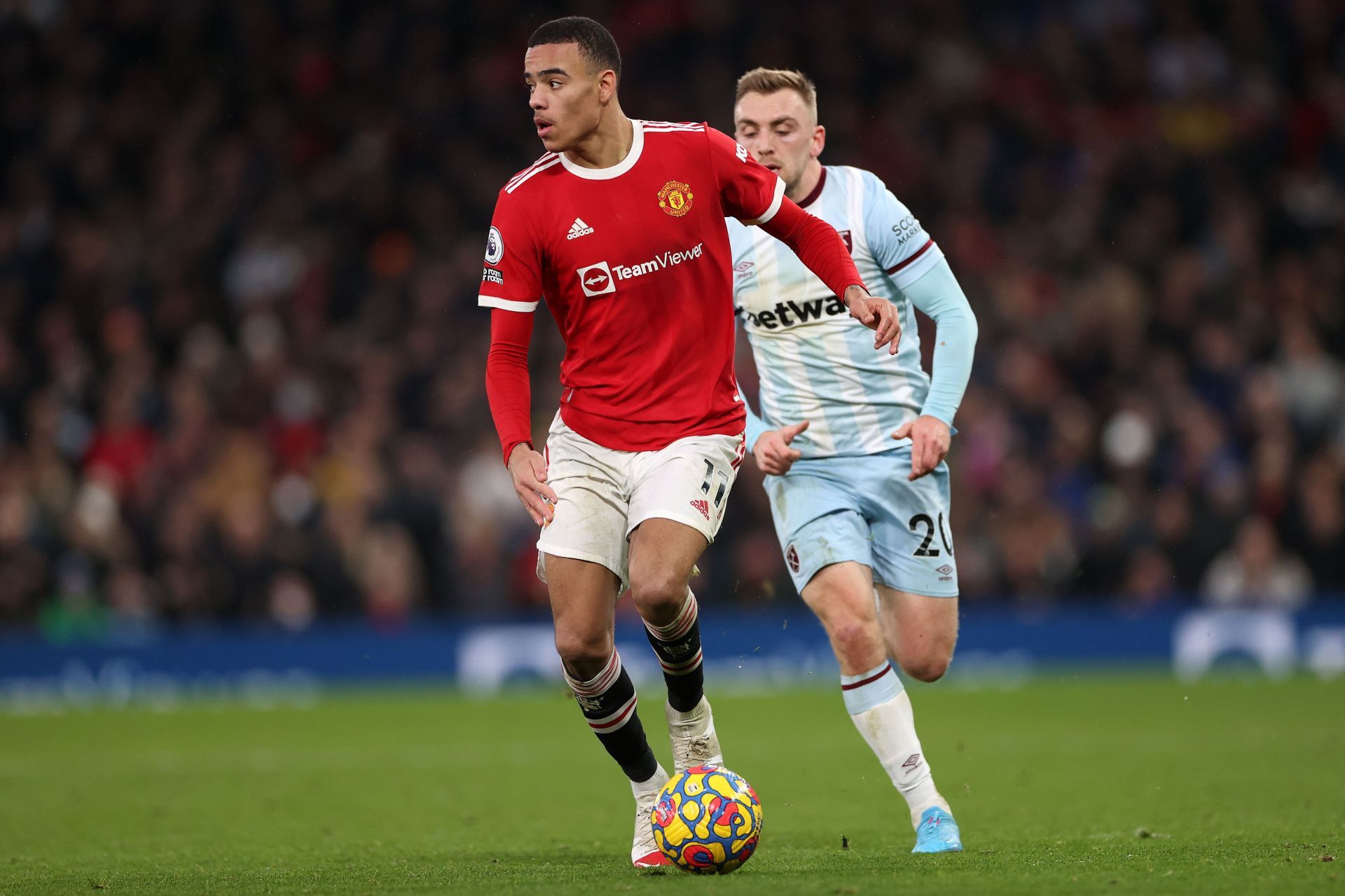Greenwood in action for United