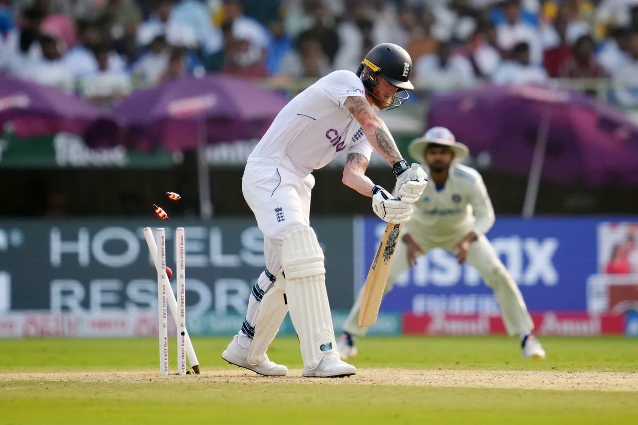 Jasprit Bumrah castled Ben Stokes in England