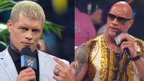3 तरीके जिनसे WWE दिग्गज The Rock और Cody Rhodes के बीच मैच बुक किया जा सकता है