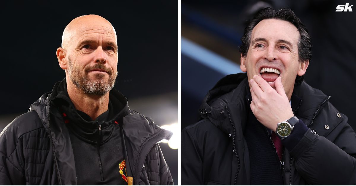 Erik ten Hag and Unai Emery       