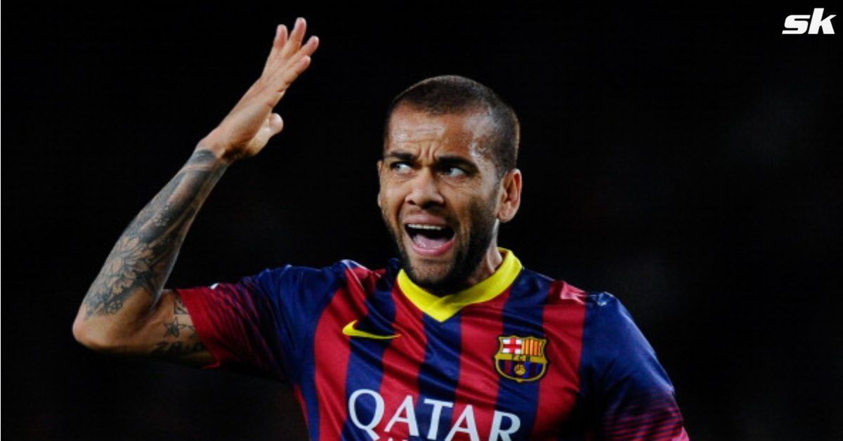 Former Barcelona defender Dani Alves