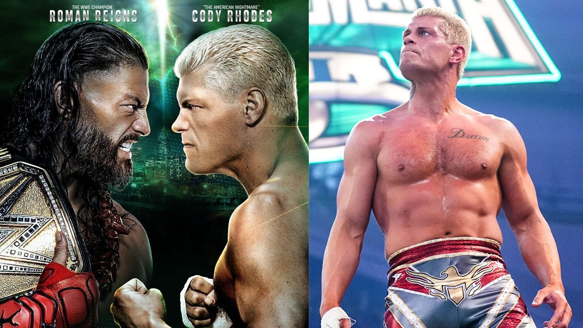 Roman Reigns vs. Cody Rhodes - WWE WrestleMania 40