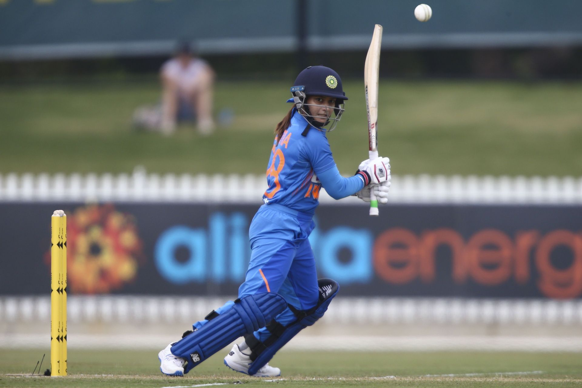 Taniya Bhatia seen in action: India v England - Women's T20 Tri-Series Game 4