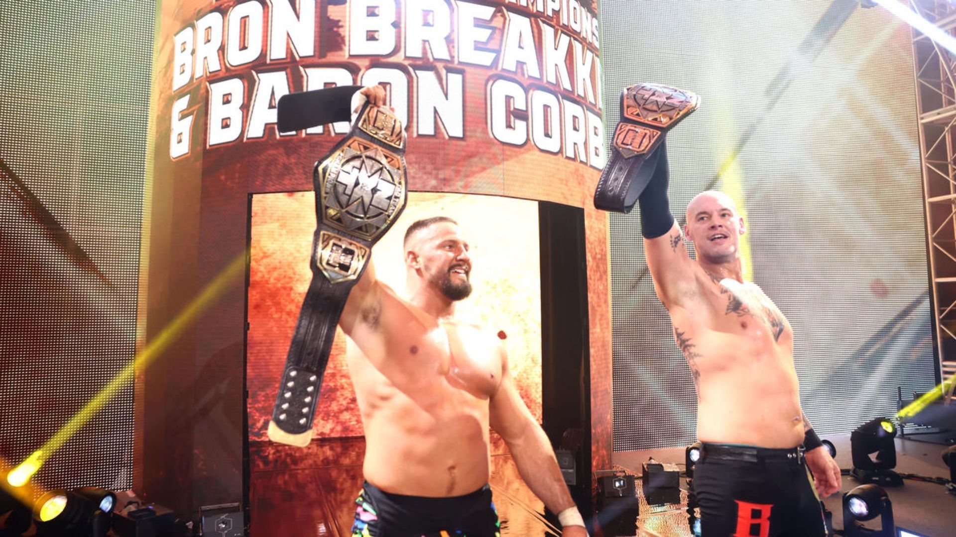 baron corbin bron breakker nxt tag team champions