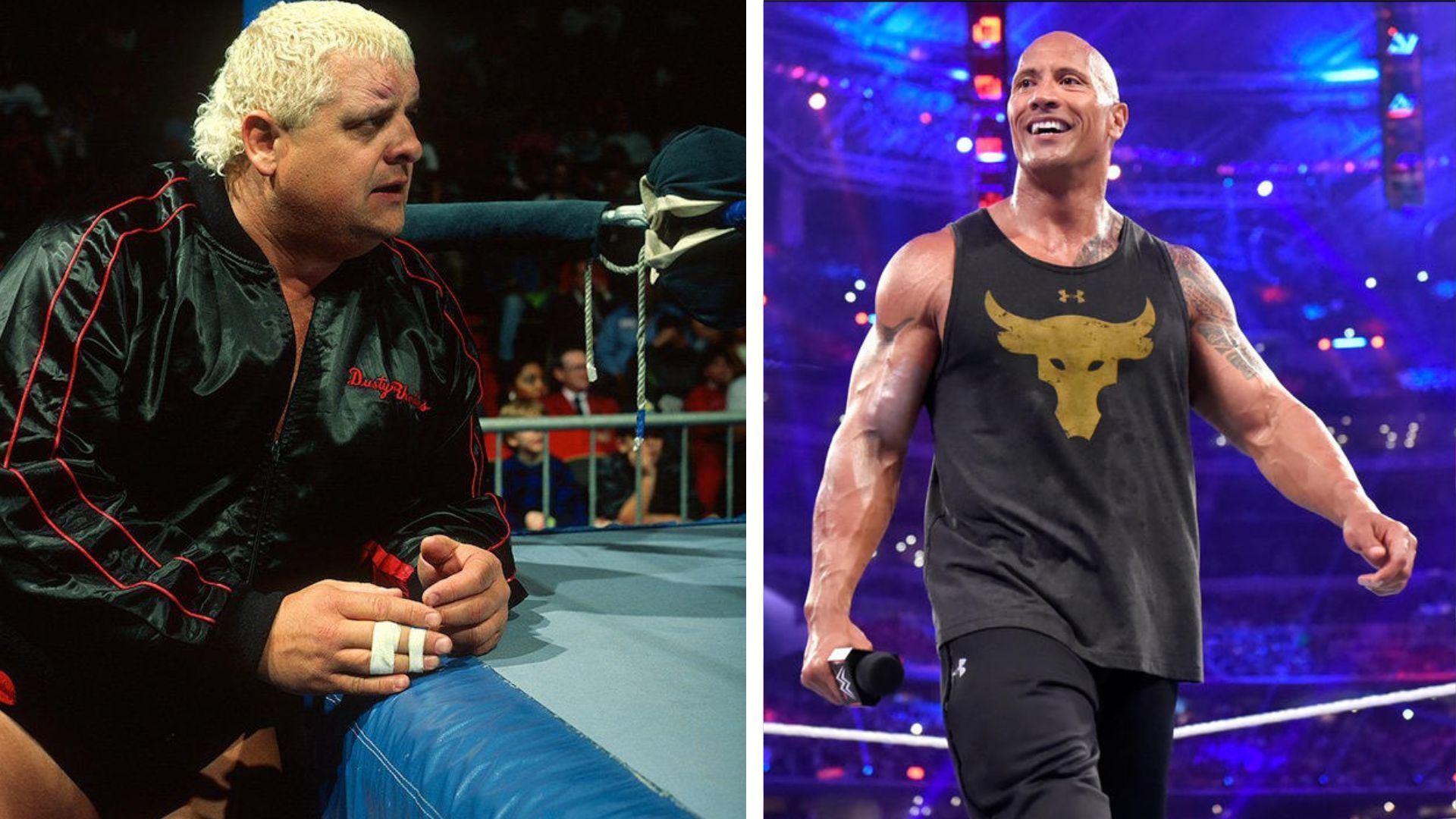 Dusty Rhodes has influenced many WWE stars, like The Rock