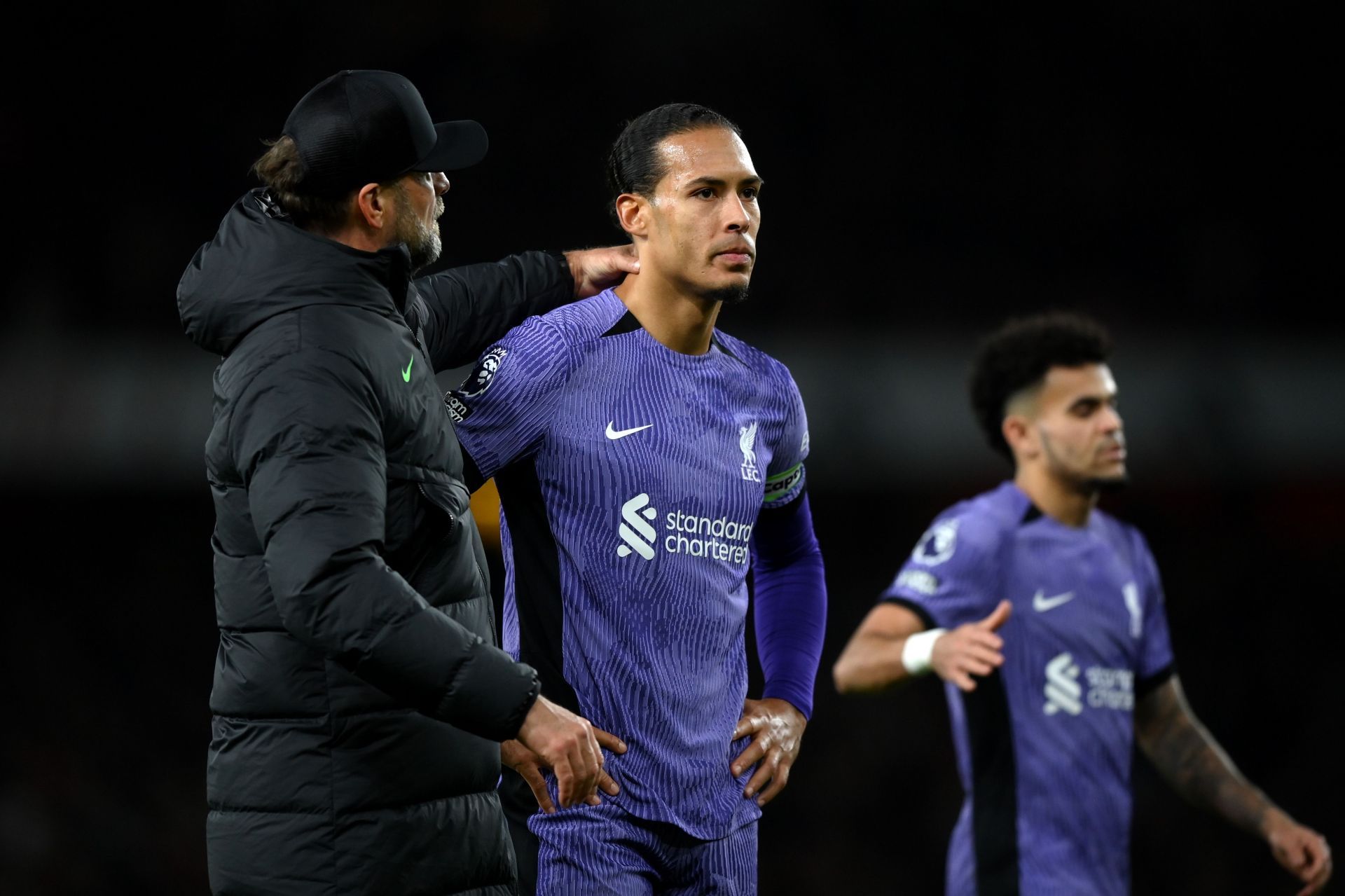 Virgil van Dijk was defiant in defeat.