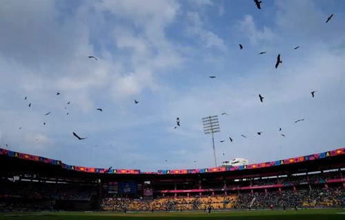 The M Chinnaswamy Stadium, Bengaluru view