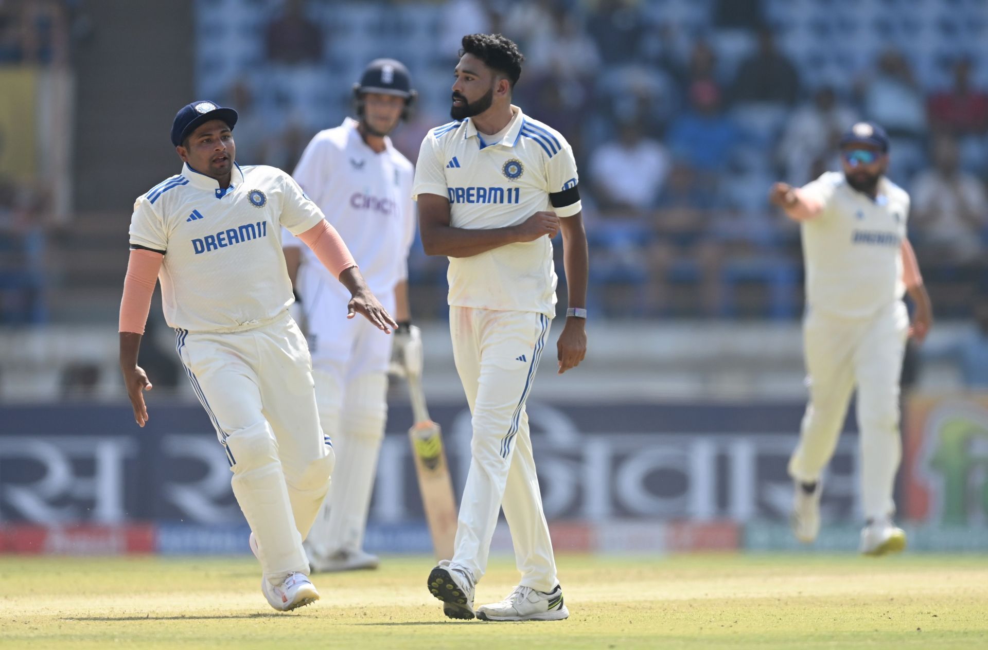 India  v England - 3rd Test Match: Day Three