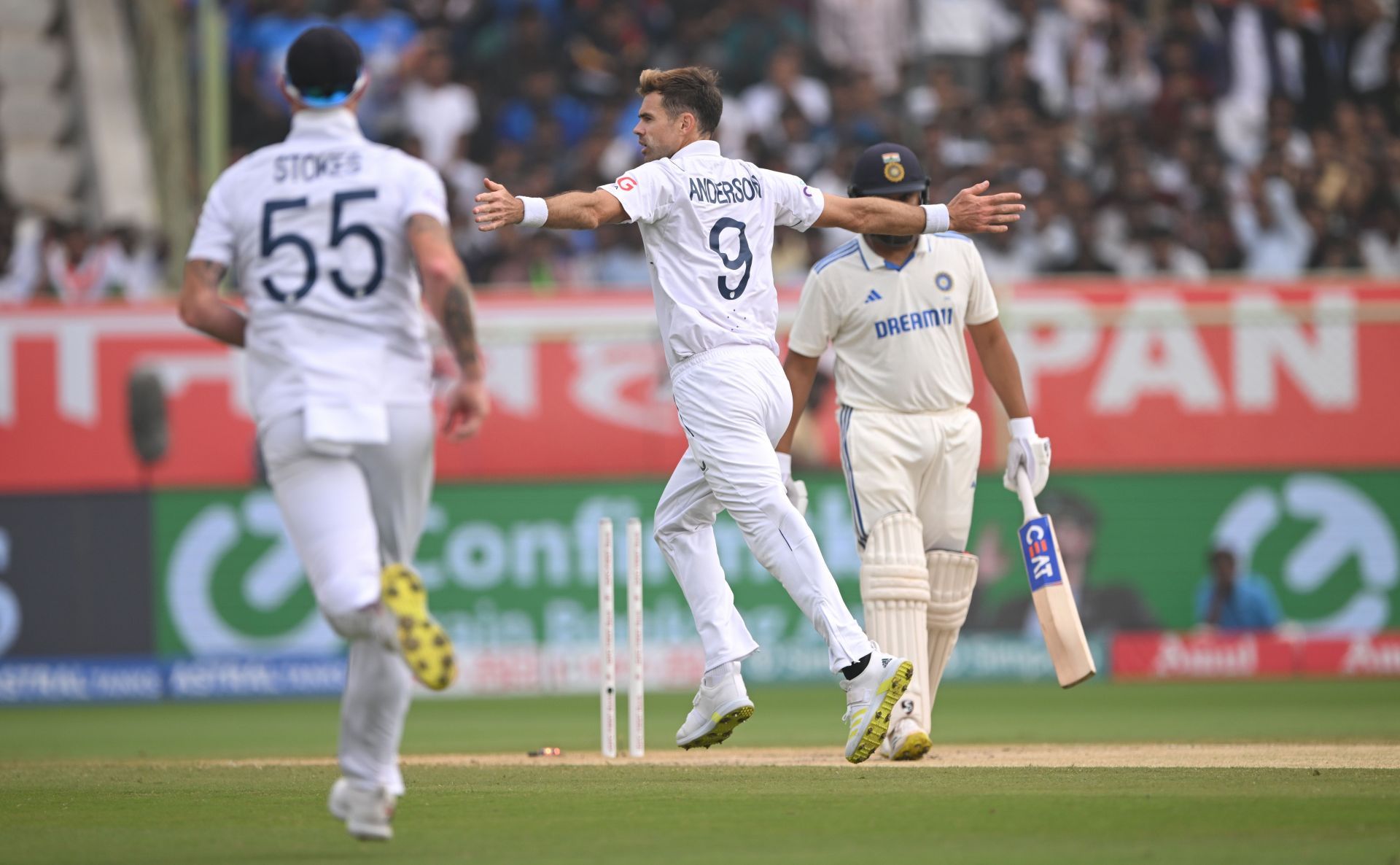 India v England - 2nd Test Match: Day Three