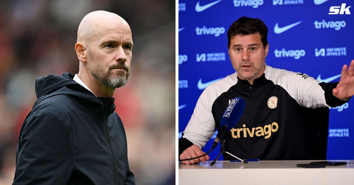 Erik ten Hag (left) and Mauricio Pochettino