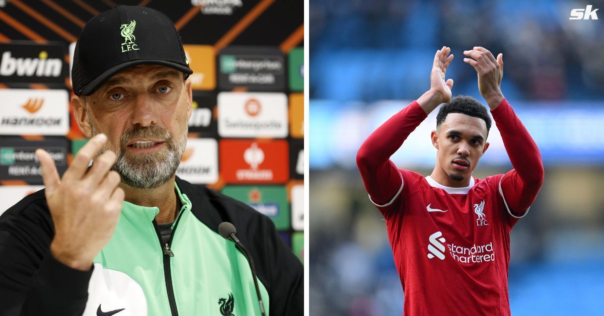 Jurgen Klopp has revealed an injury to Trent Alexander-Arnold 