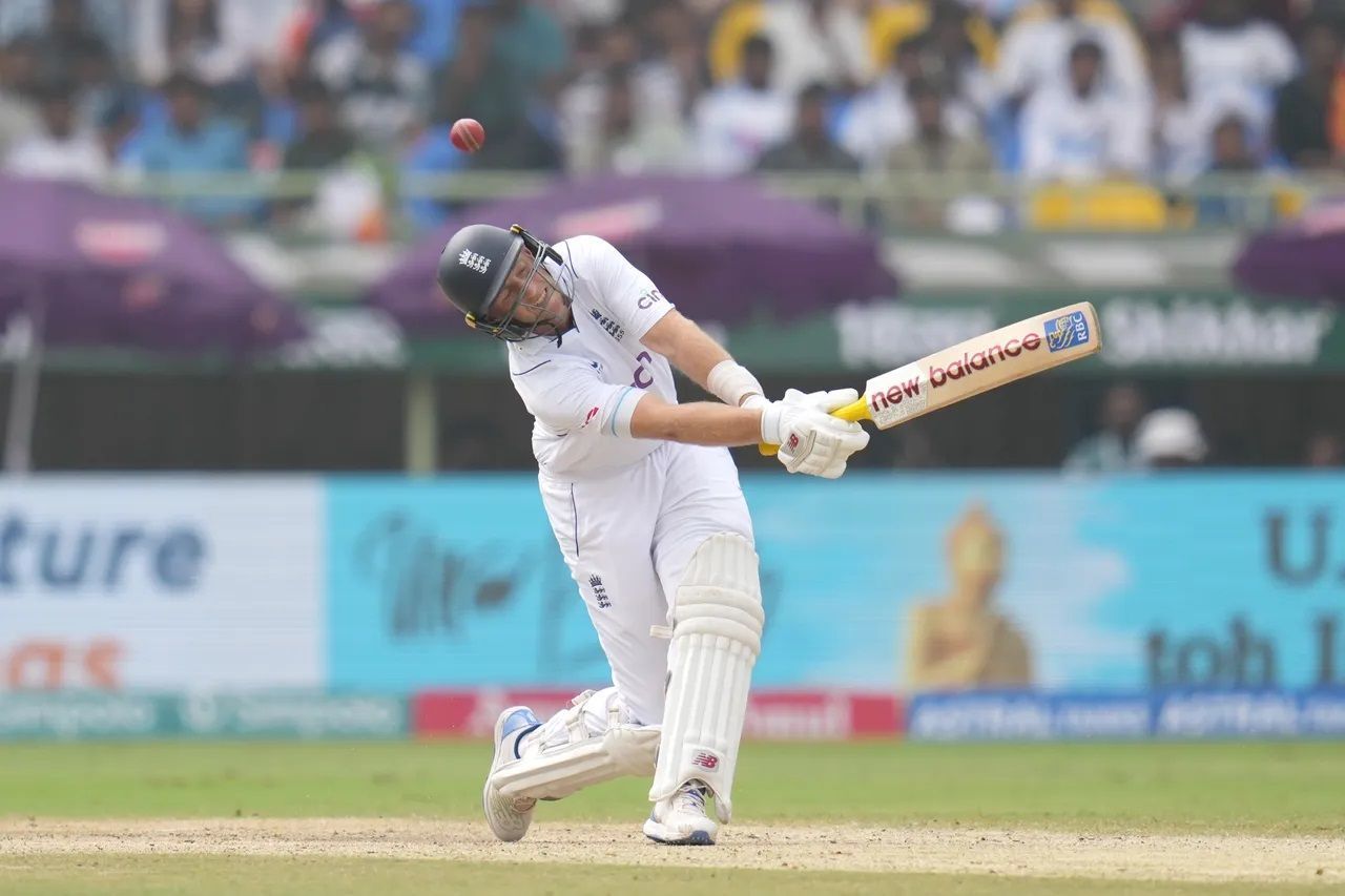 Joe Root virtually threw away his wicket in the second innings of the Visakhapatnam Test. [P/C: BCCI]