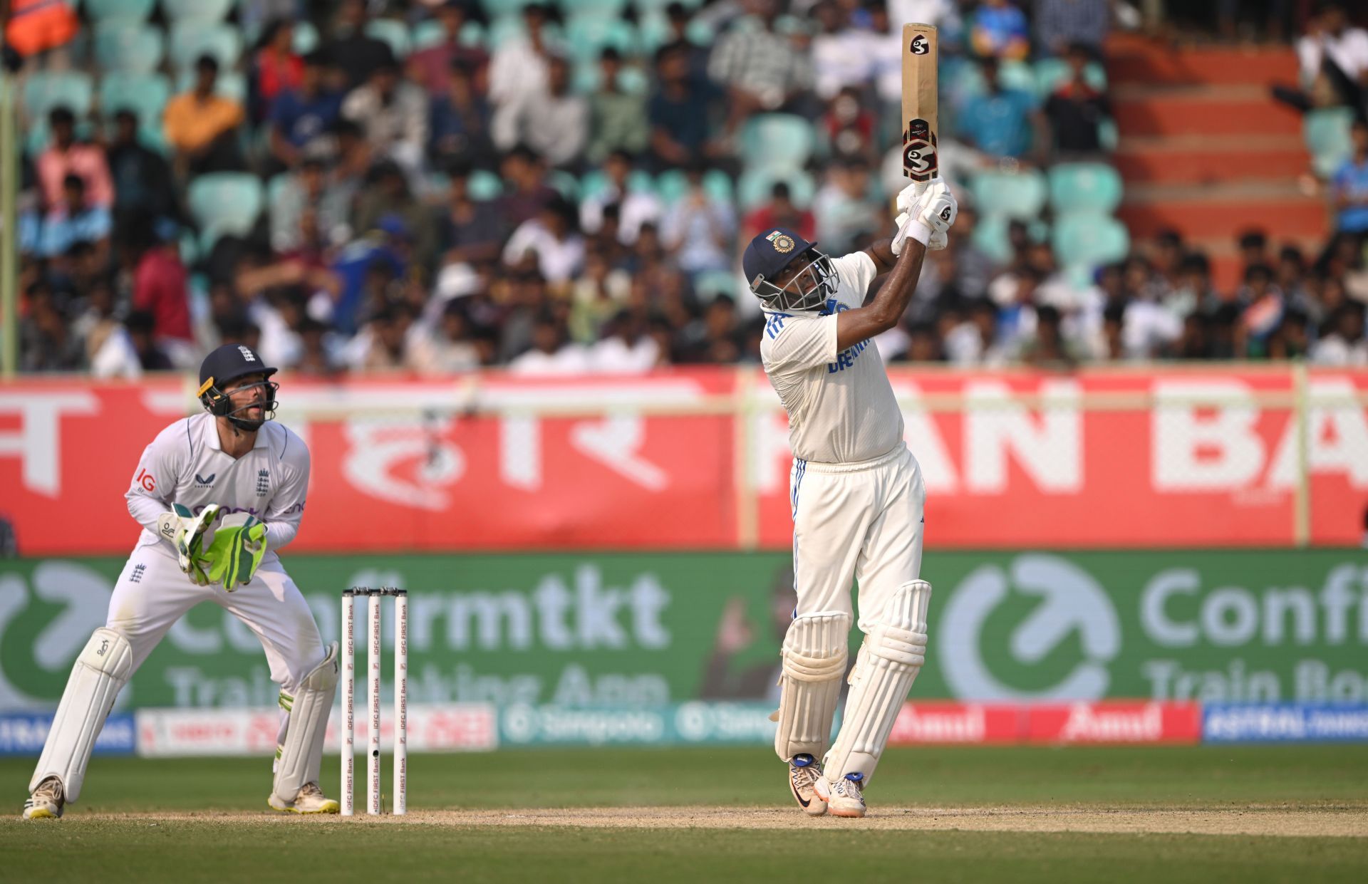 Ravichandran Ashwin blocked almost everything that came his way.