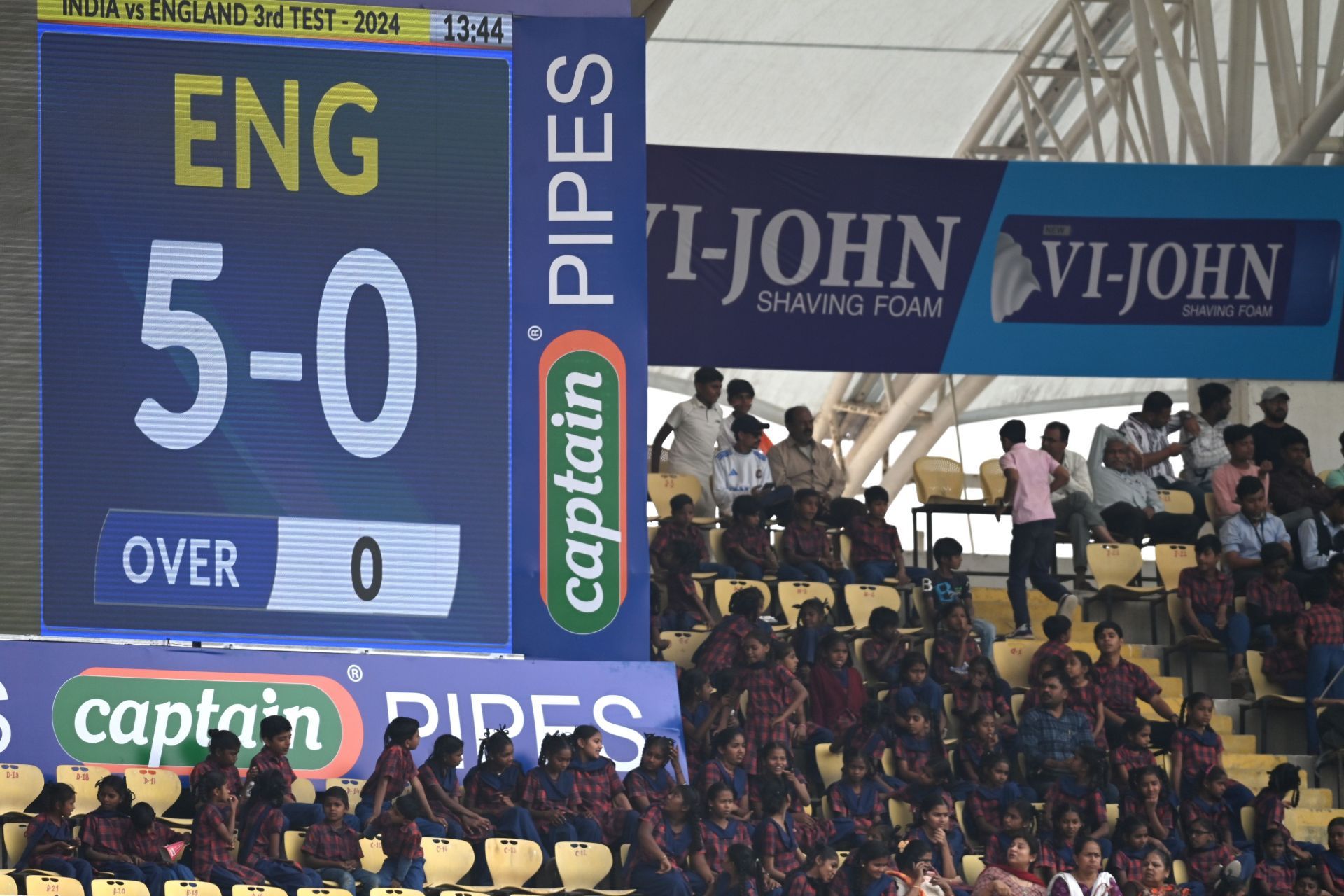 India v England - 3rd Test Match: Day Two